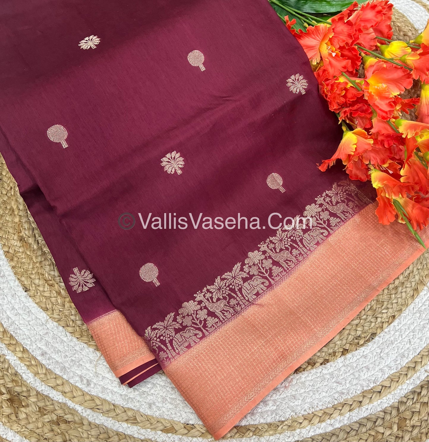 Russian Viscose - Premium Viscose Saree - VVRVS001