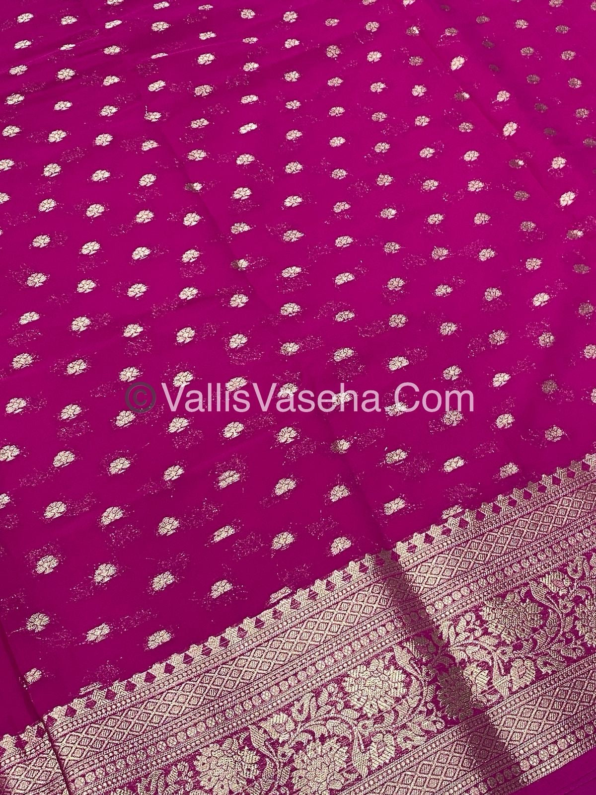 Premium Georgette Saree - VVPGS001