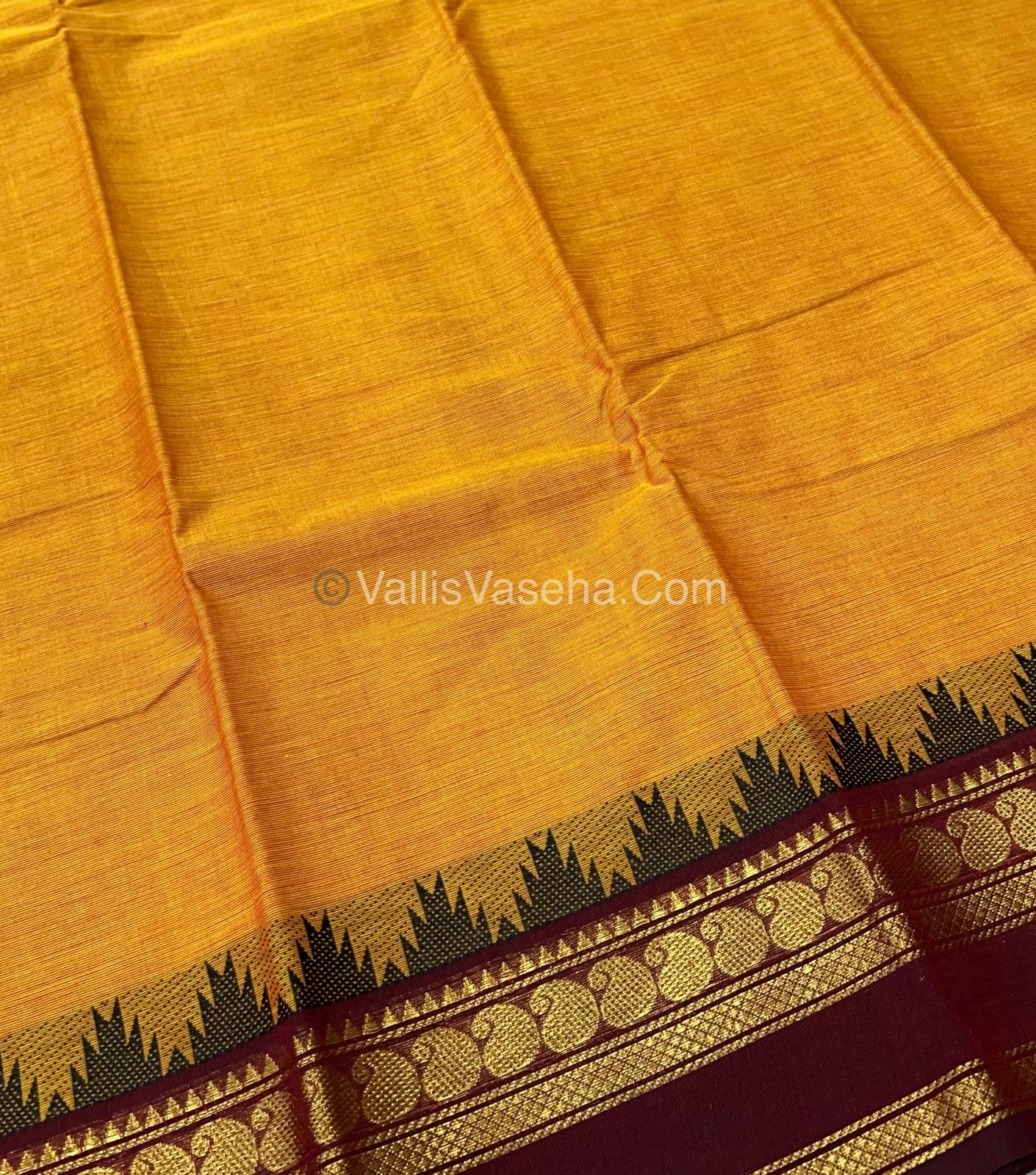 Kanchi Cotton Saree - VVKCS007