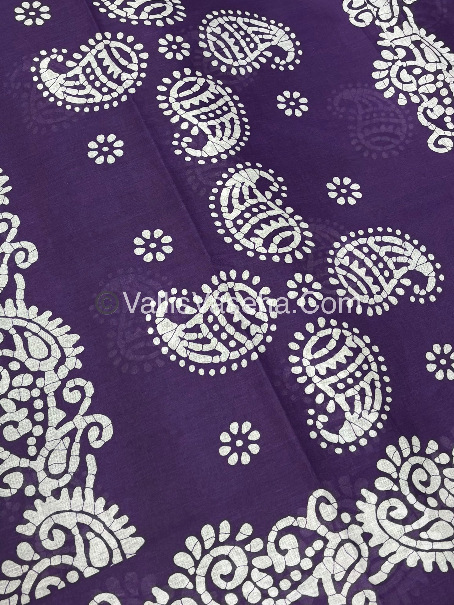 Pure Cotton Voile Saree | VVPVC002