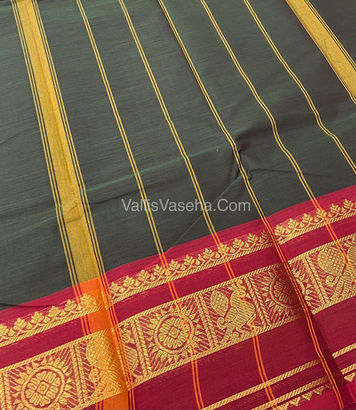 Kanchi Cotton Saree - VVKCS007