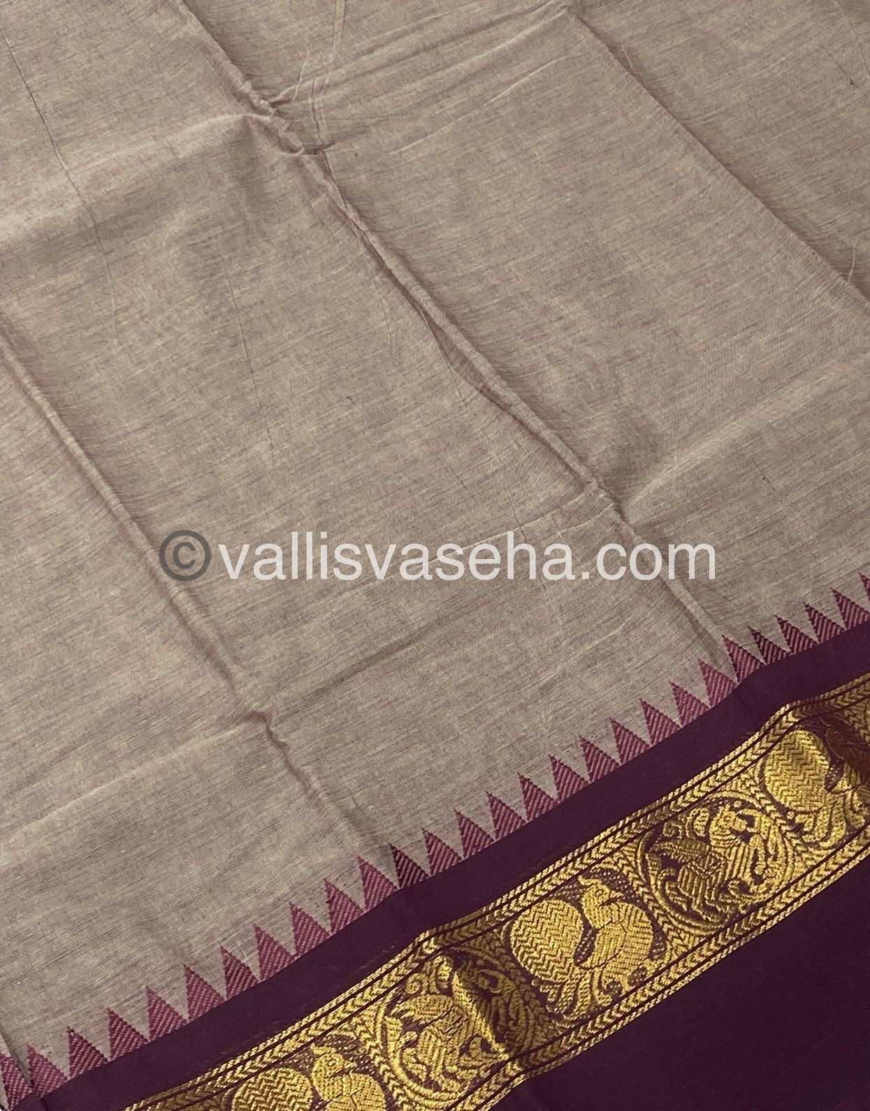 Kanchi Cotton Saree - VVKCS007