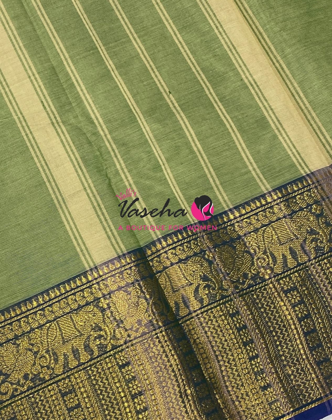 Kanchi Cotton Saree - VVKCS032