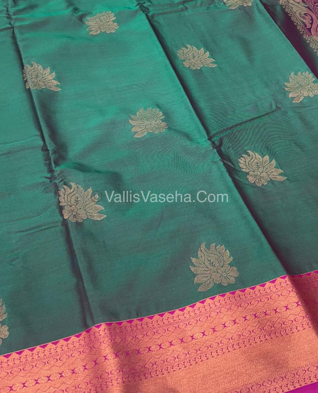 Semi Kanchipuram Soft Silk - VVSSS008