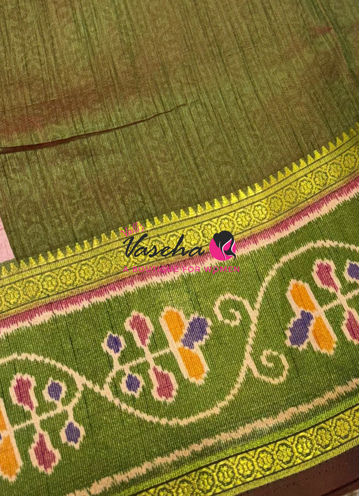 Semi Patola | Printed Silk Saree - Combo - VVSPS003