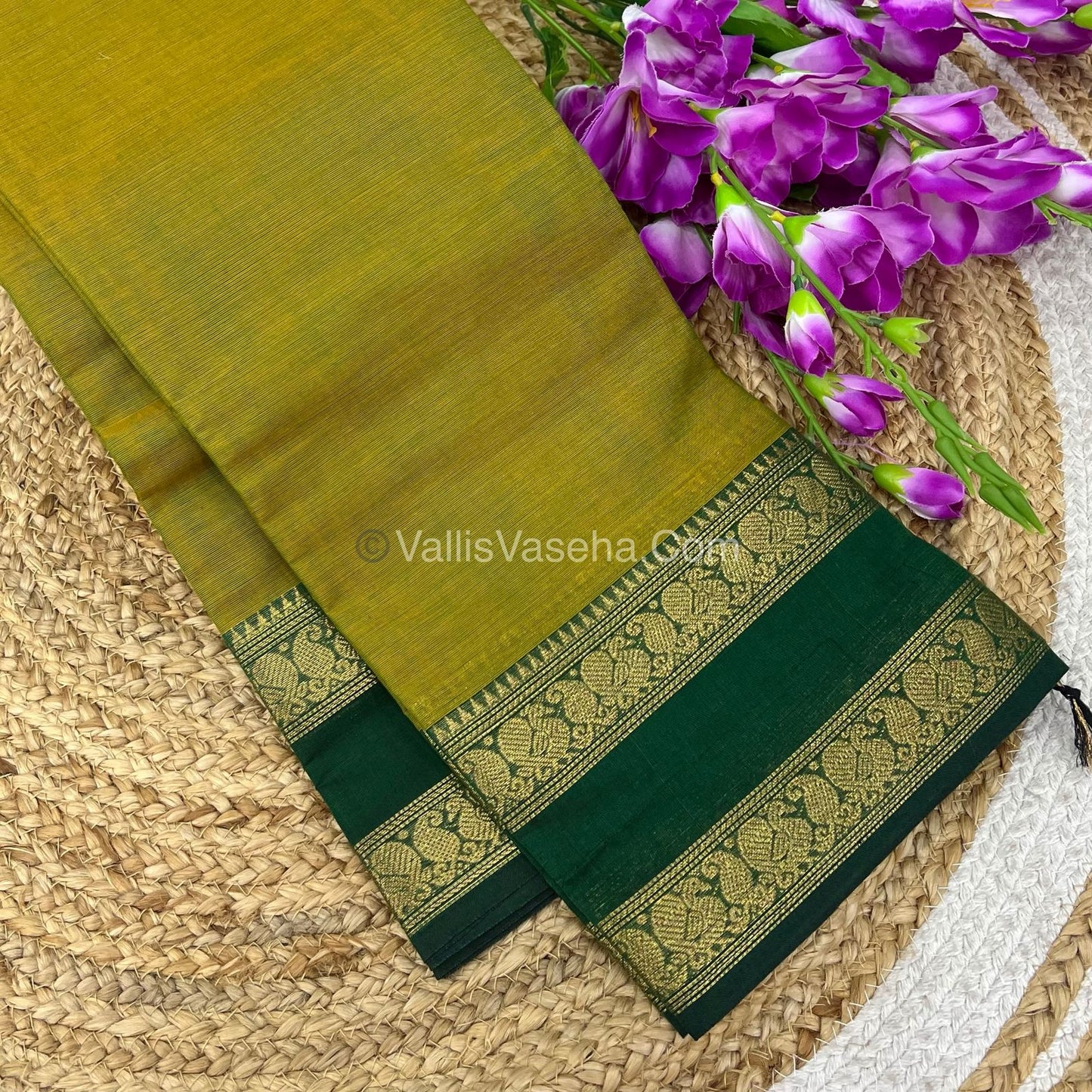 Kanchi Cotton Saree - VVKCS009