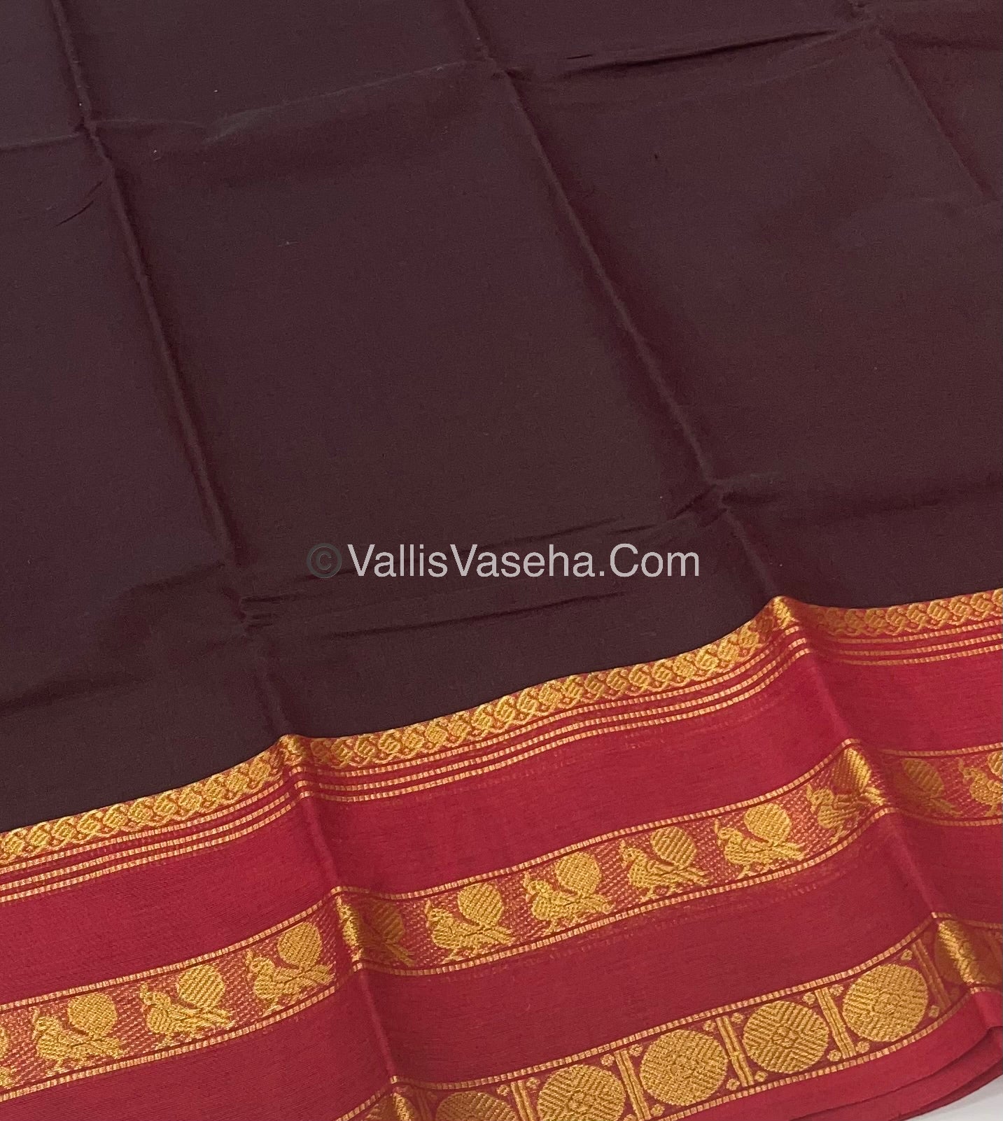 Kanchi Cotton Saree - VVKCS008