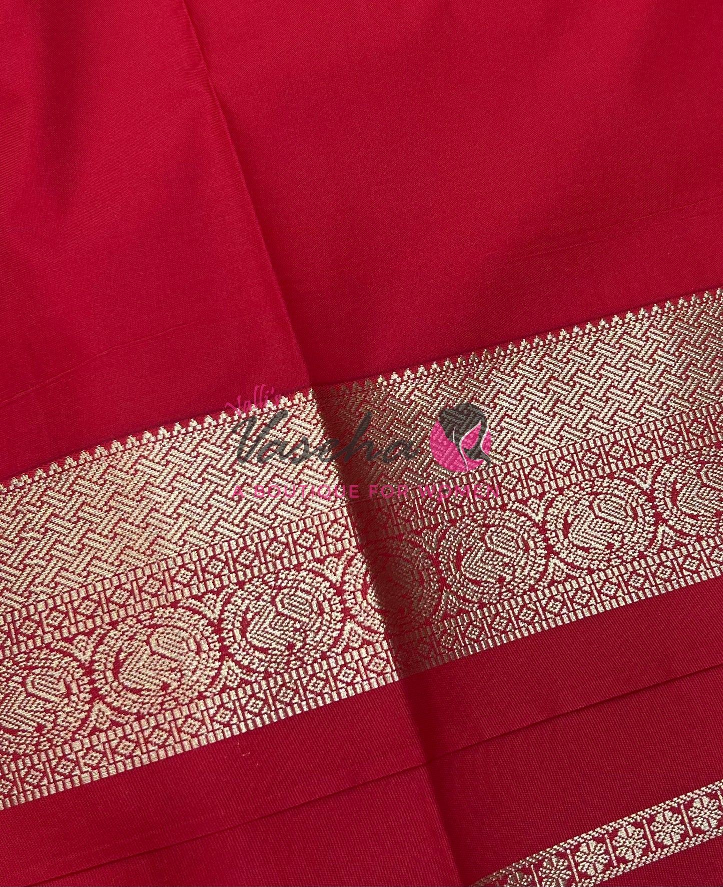 Semi Bridal Kanchi Silk - Korvai - Premium- VVSKS008