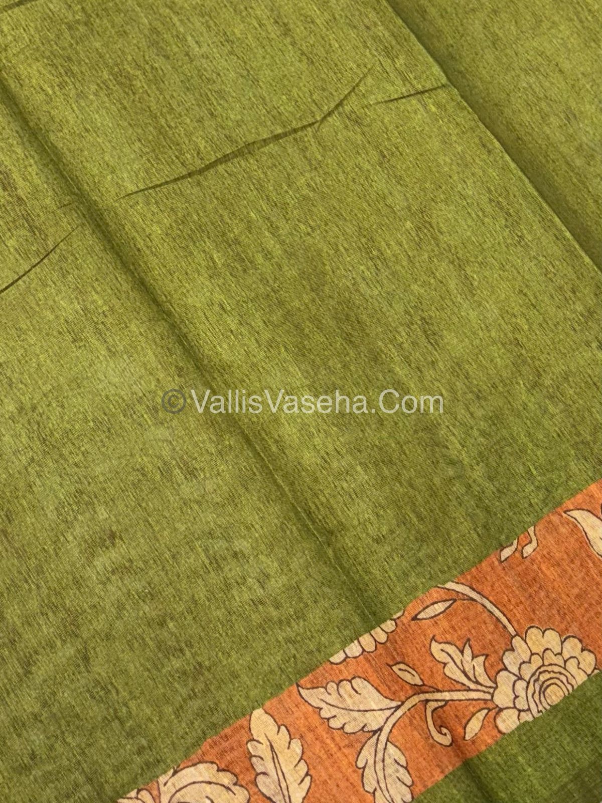 Semi Tussar Silk Saree |VVSTS047