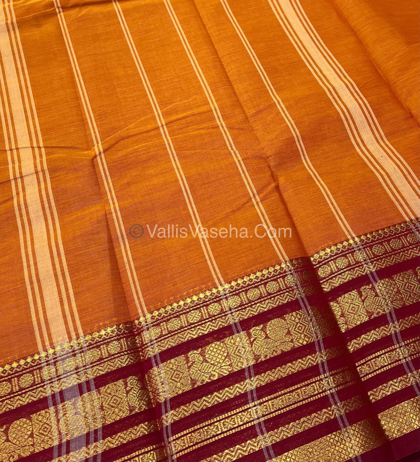 Kanchi Cotton Saree - VVKCS007