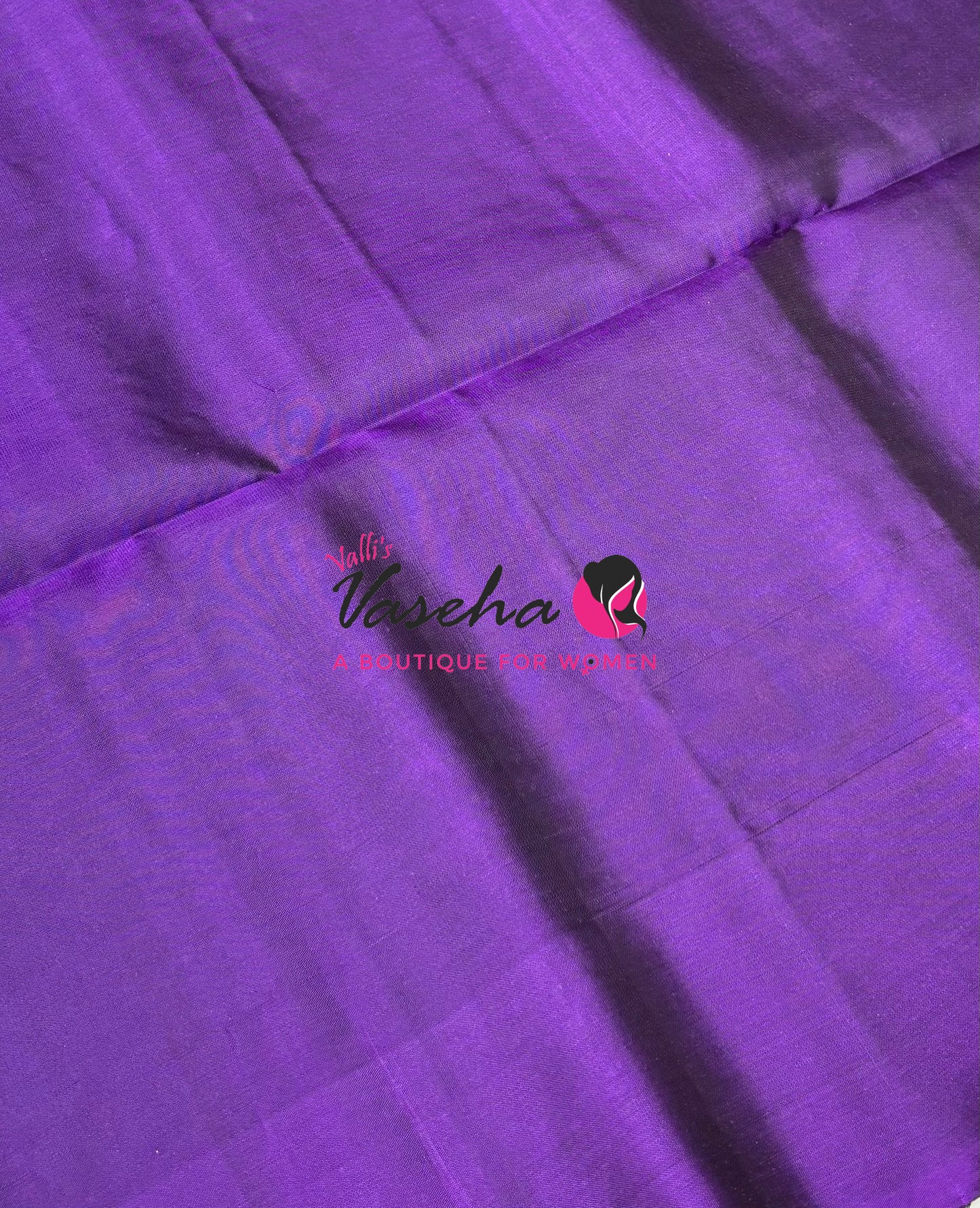 Half Mixed Soft Silk Saree - Peacock Blue & Purple - VVPSS073