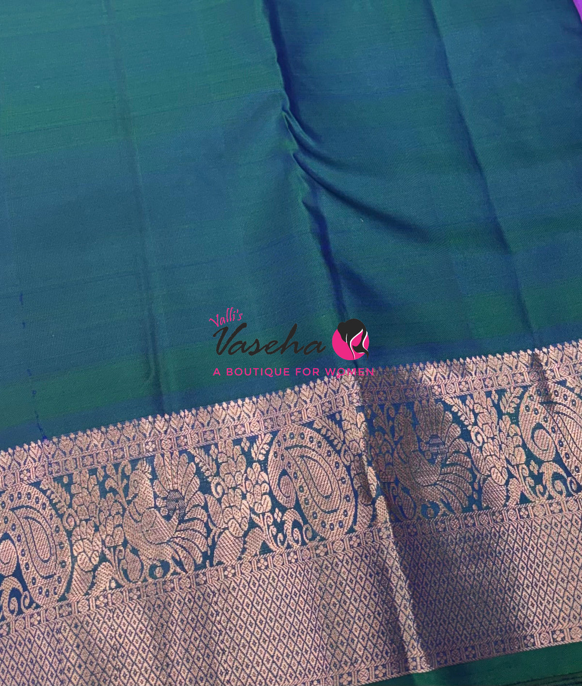 Half Mix - Pure Soft Silk Saree - VVPSS031