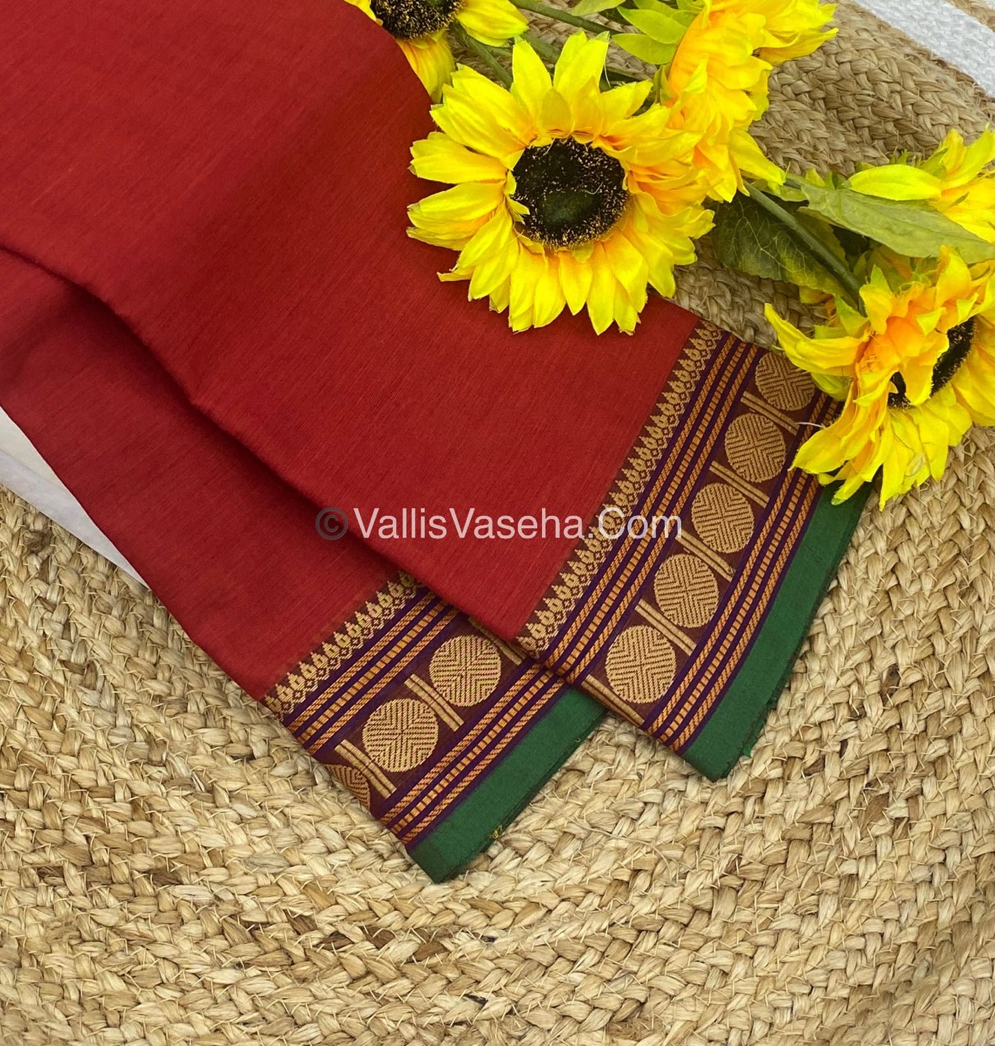 Chettinadu Cotton Saree - VVCCS001