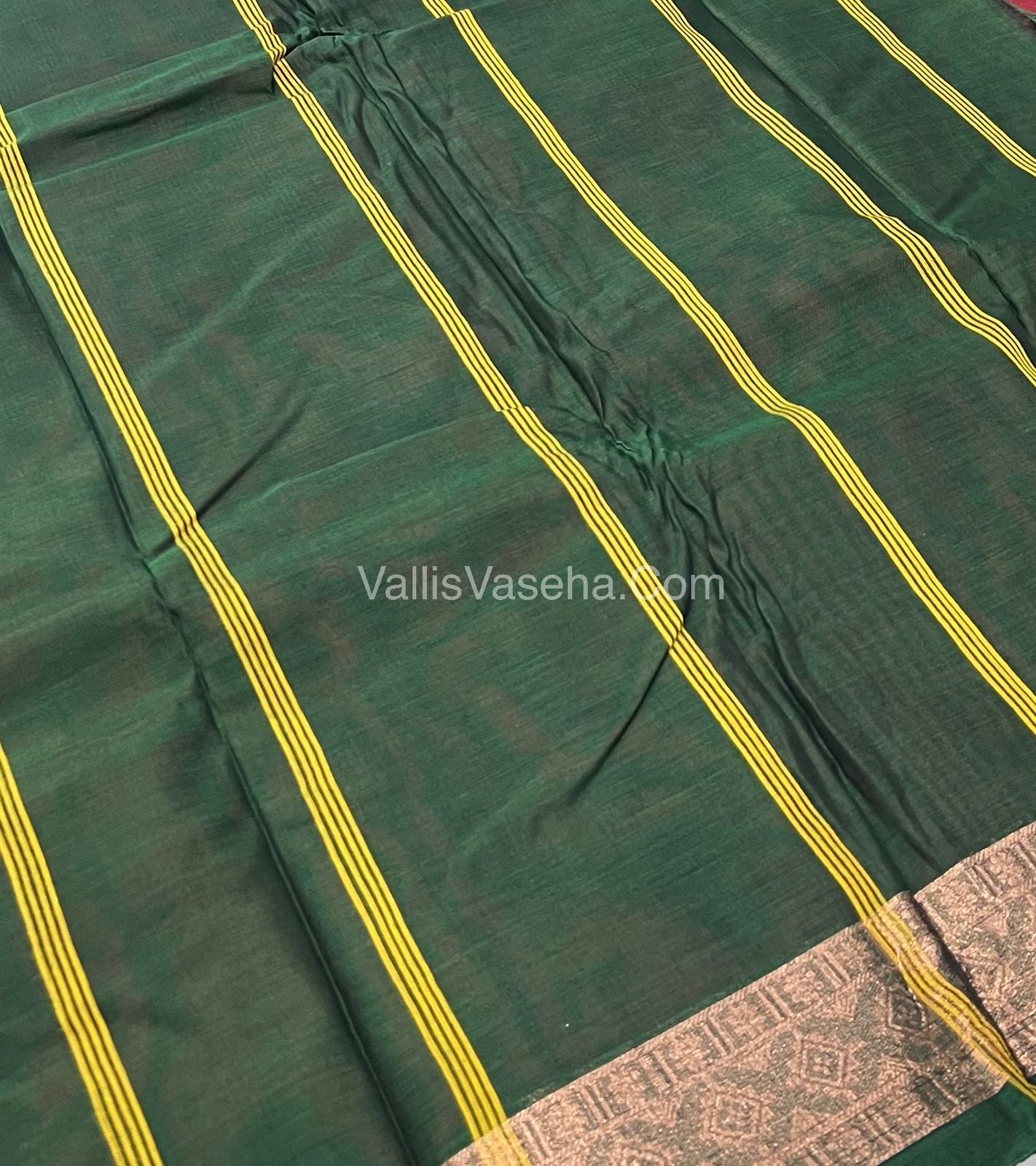 Dhaka Cotton Saree - VVDCS001