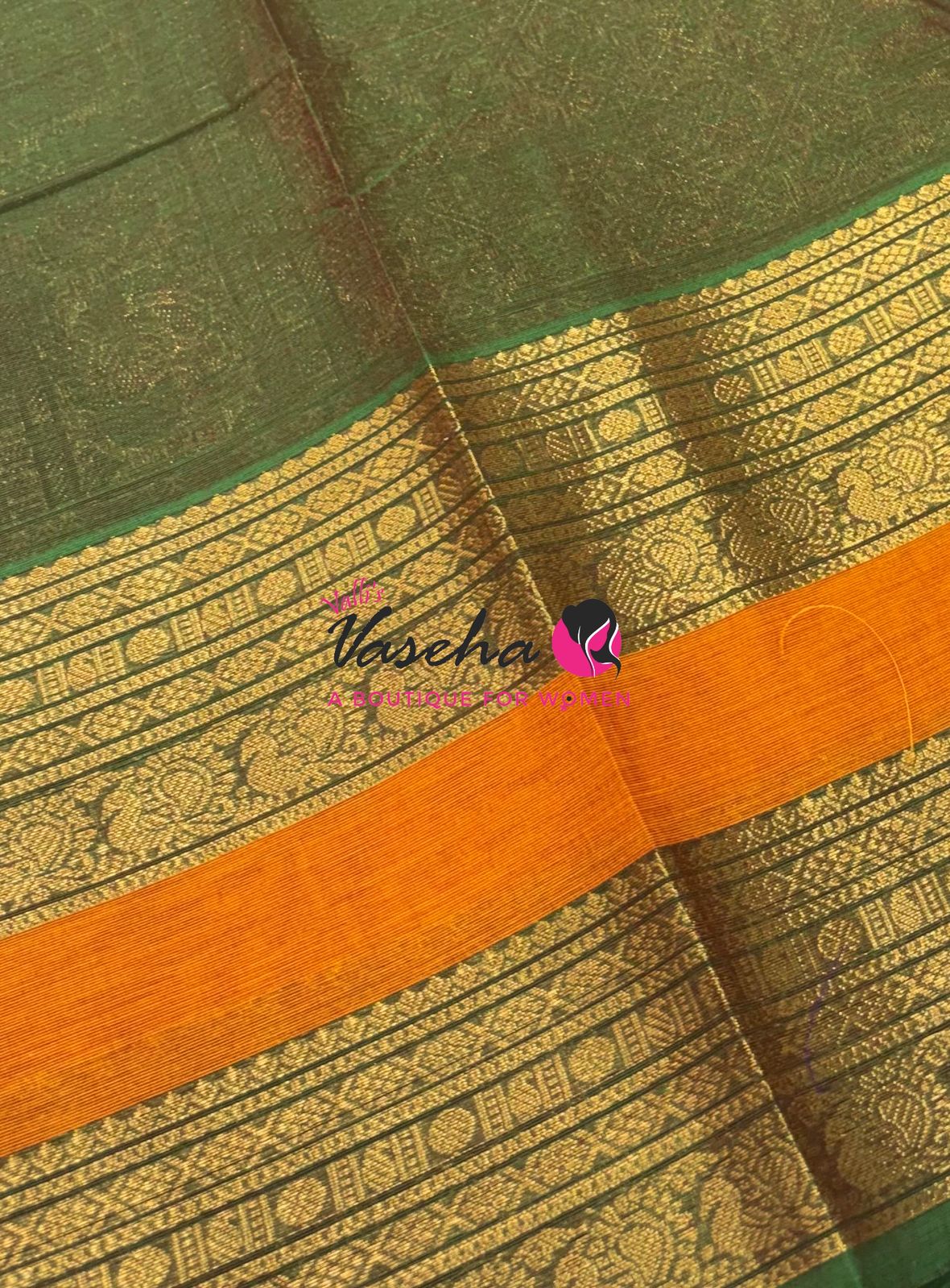 Kanchi Cotton Saree - VVKCS024
