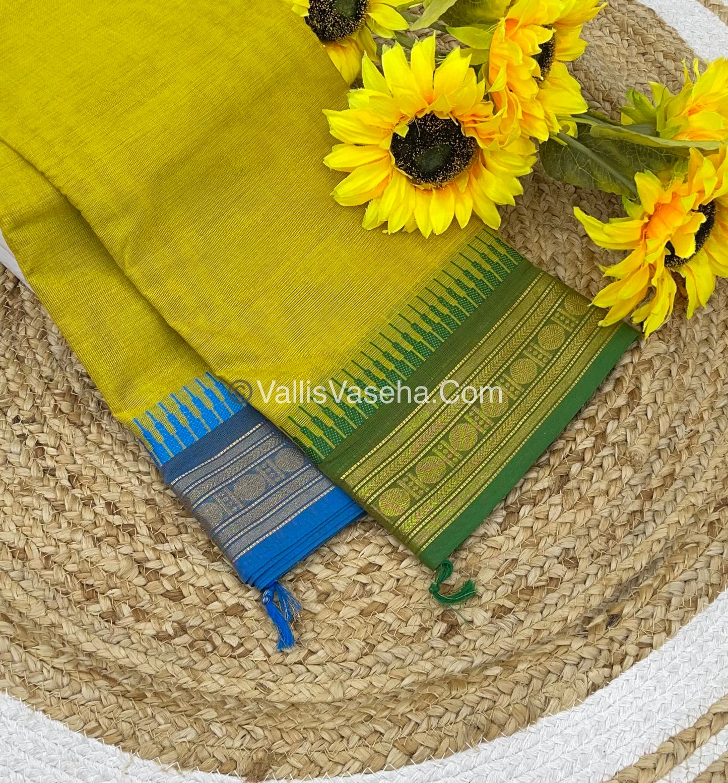 Kanchi Cotton Saree - VVKCS008