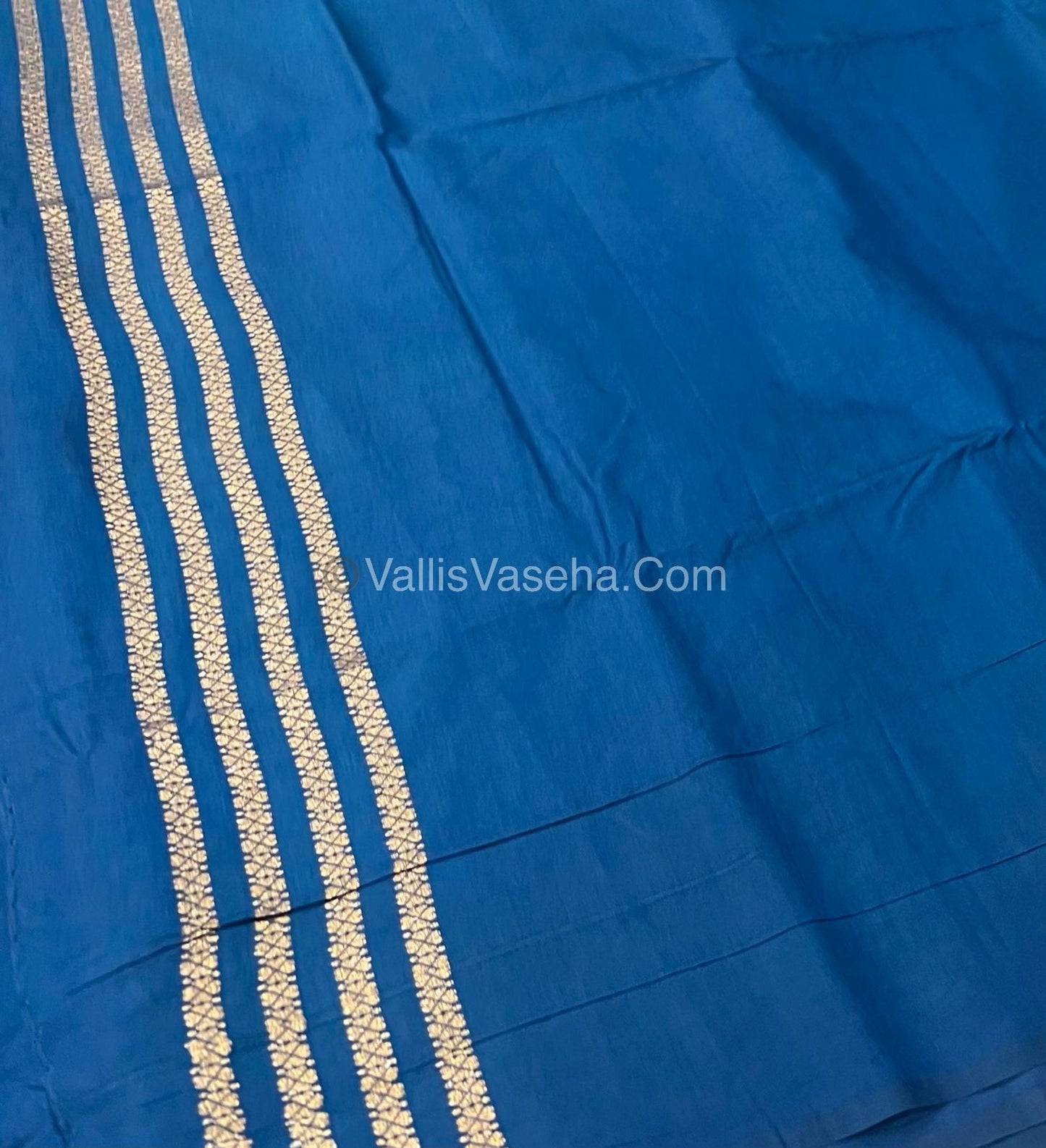 Mulberry Semi Silk - Blue Shade - VVMSS002