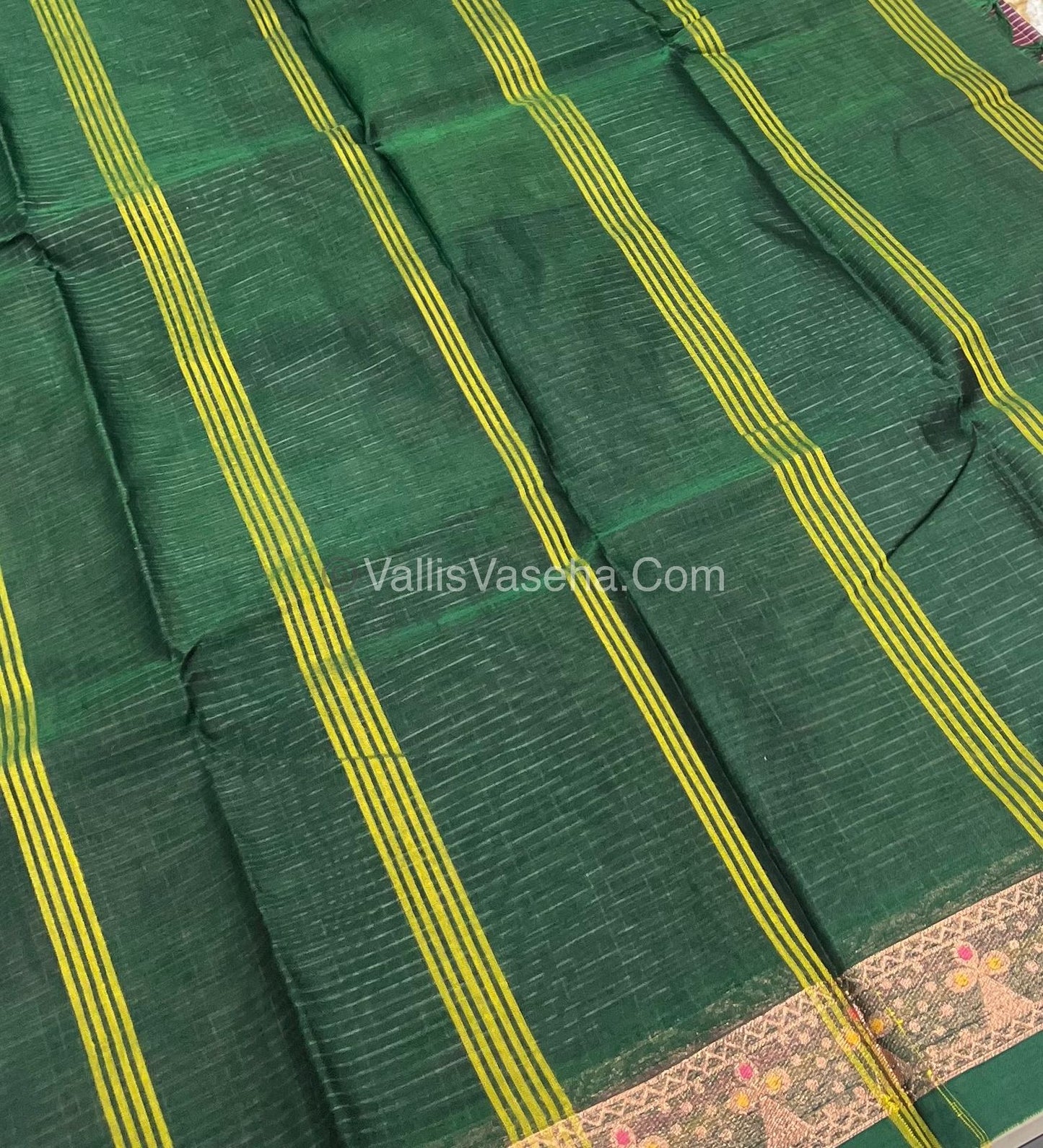Dhaka Cotton Saree - VVDCS001