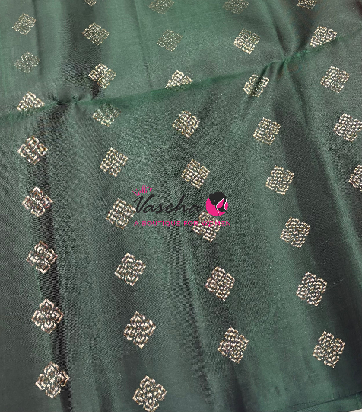 Pure Soft Silk Saree - Border Less - Peachish Pink & Green Combo - VVPSS066
