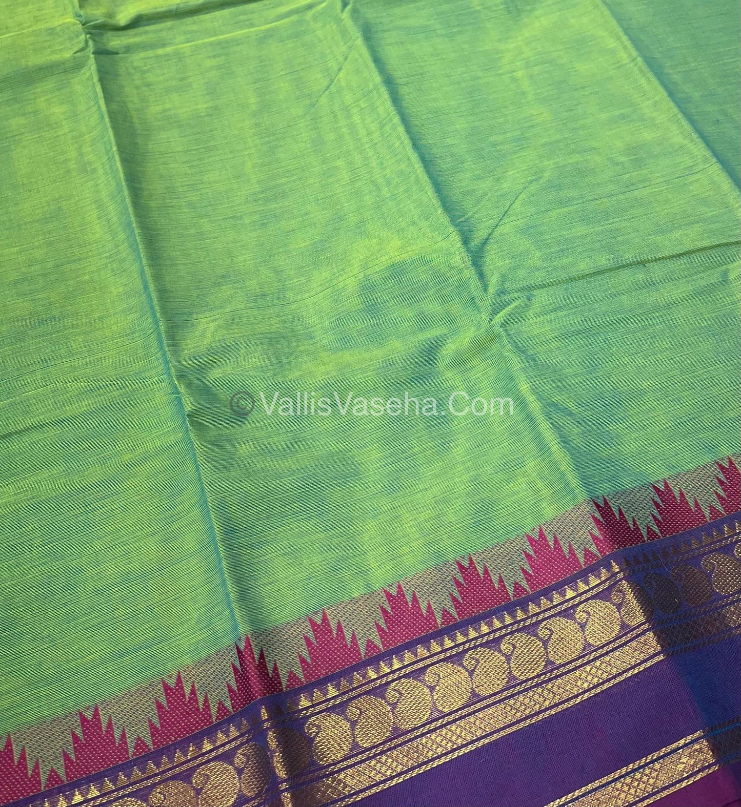 Kanchi Cotton Saree - VVKCS007
