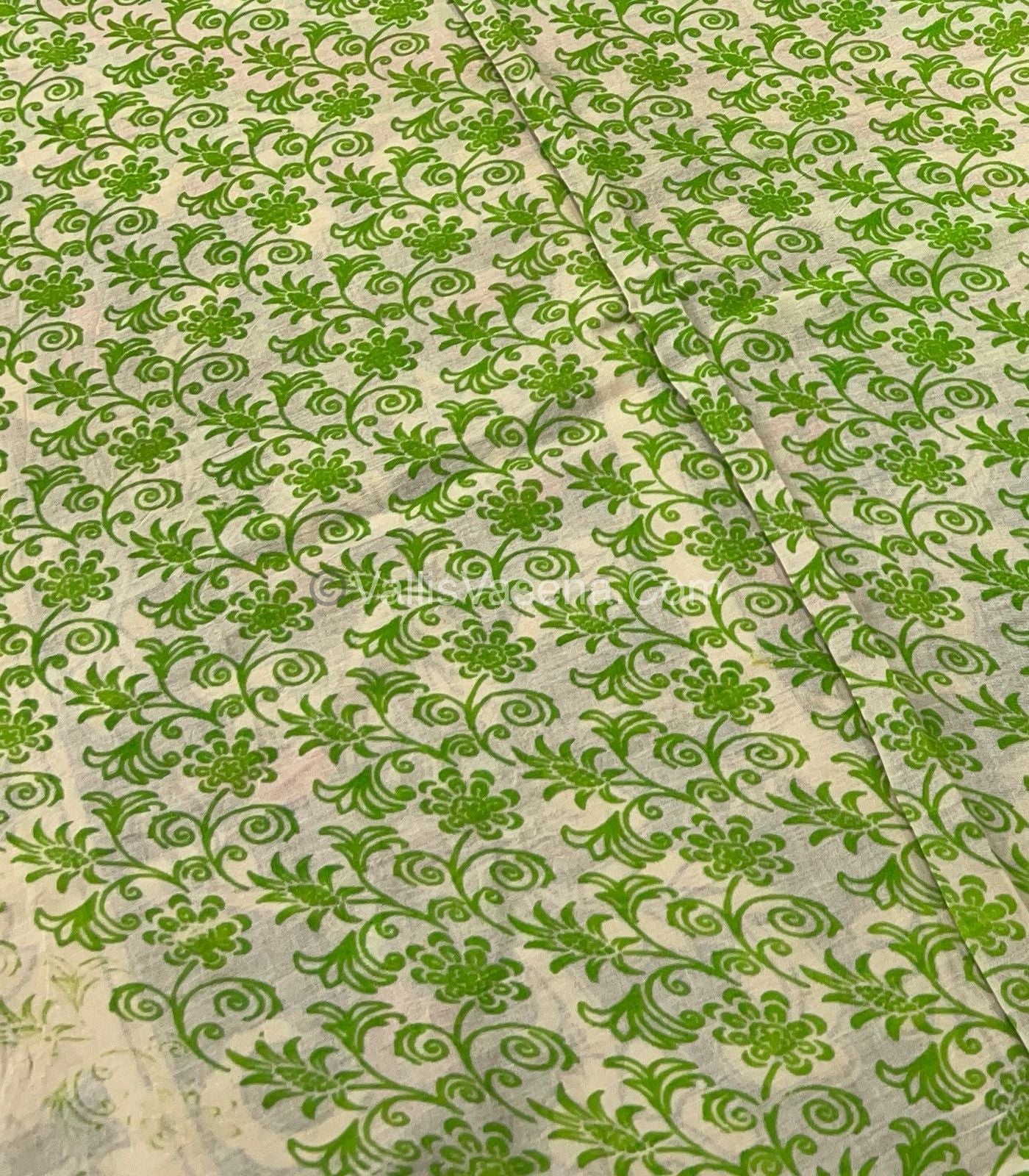 Pure Kalamkari Cotton Saree - VVPKC002