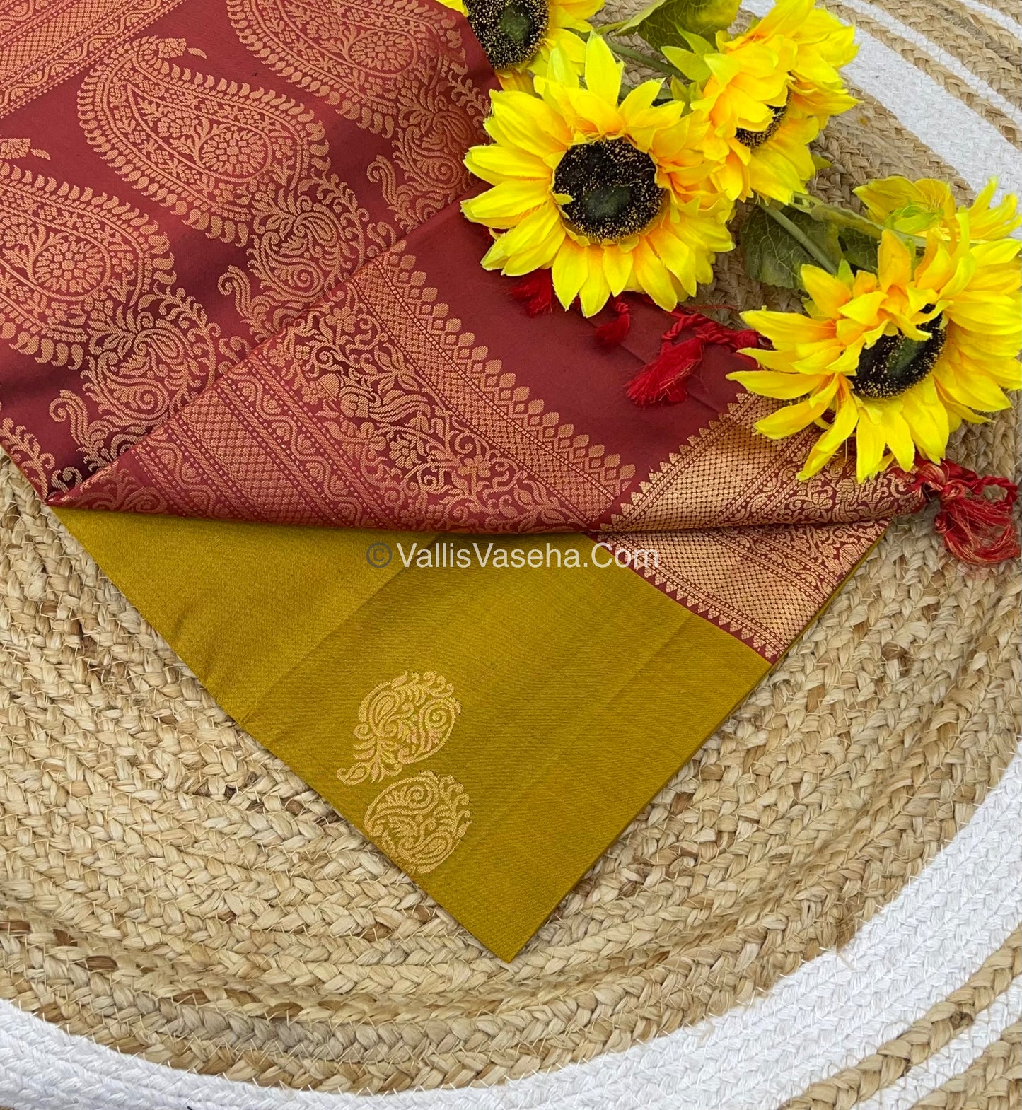 Pure Soft Silk Saree - Kanchi Border - VVPSS015