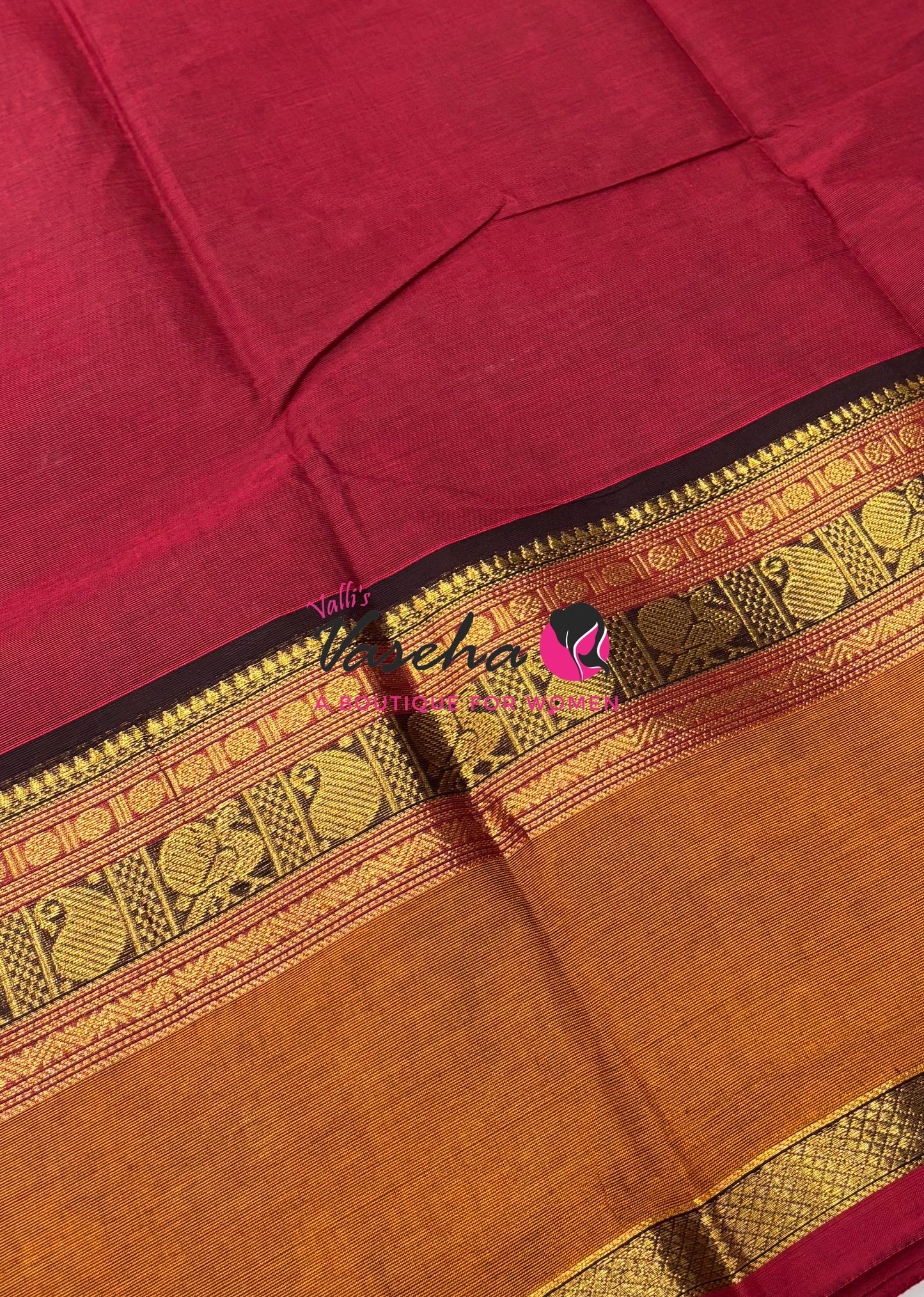 Kanchi Cotton Saree - VVKCS025