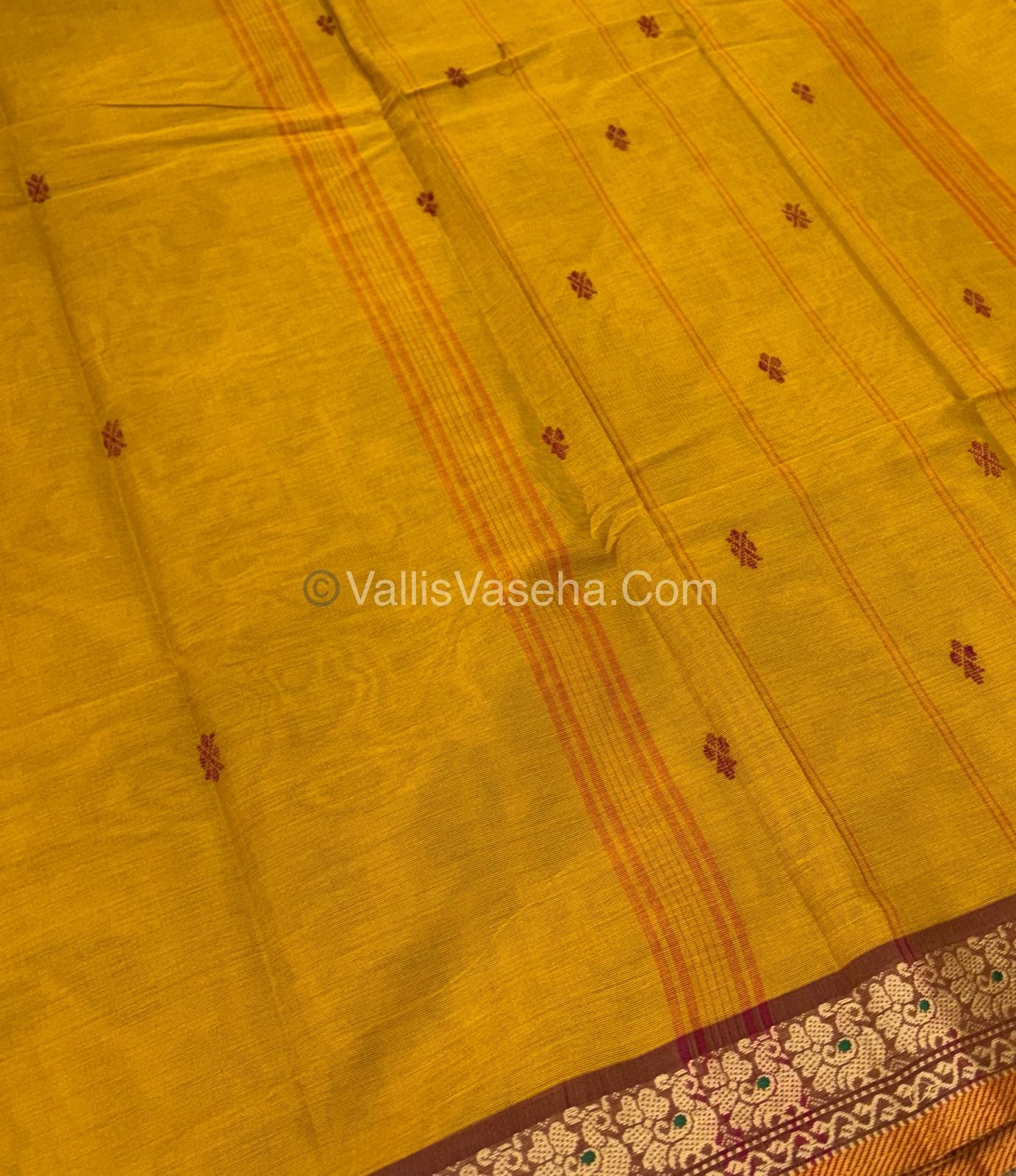 Kanchi Cotton Saree - VVKCS017