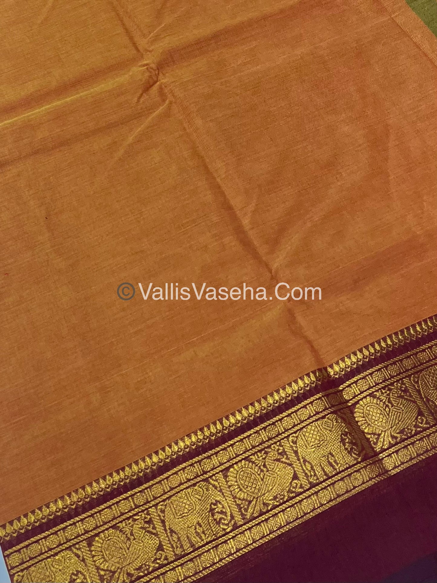 10 Yards - Kanchi Cotton Saree - VVKC901