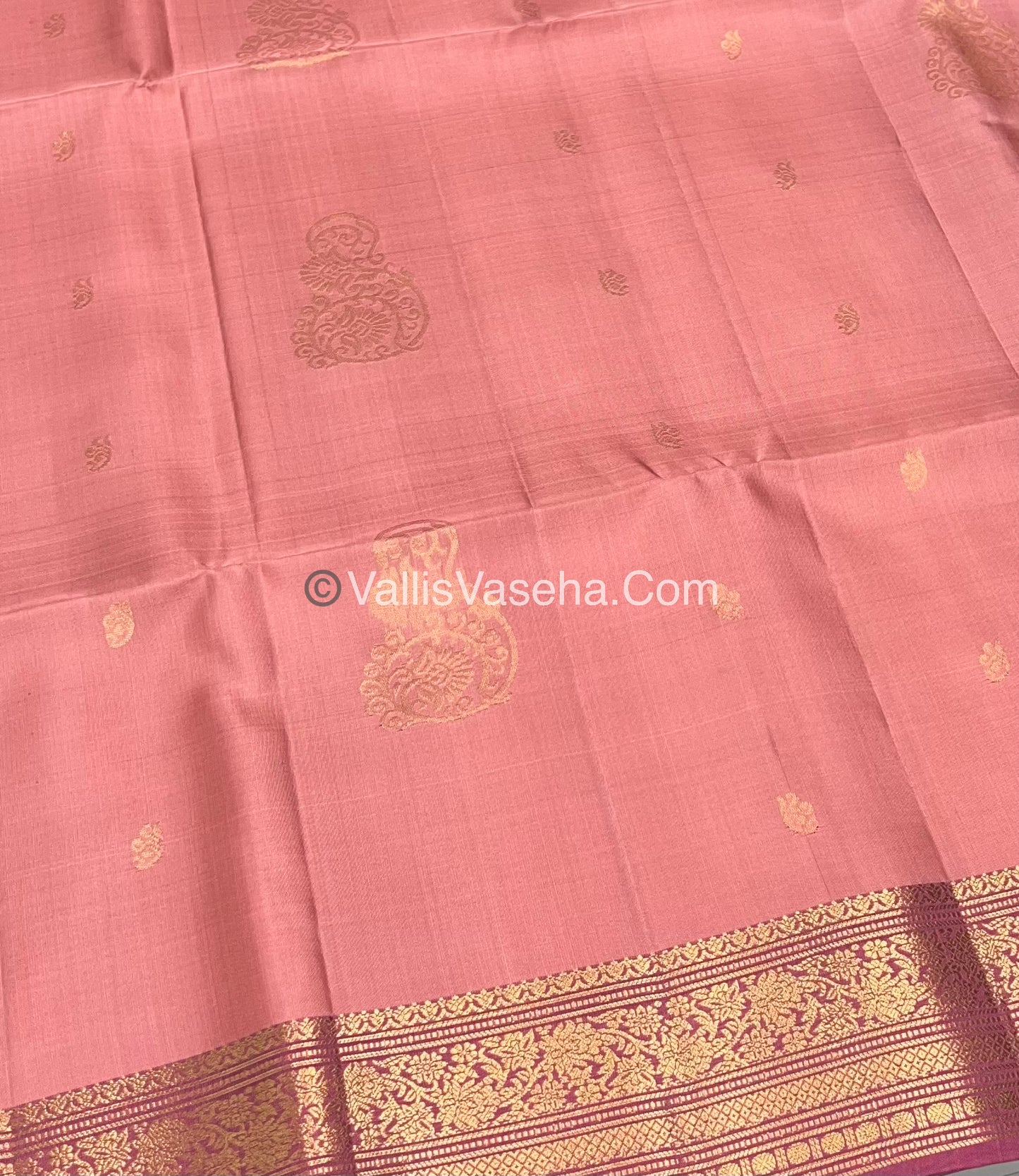 Pure Soft Silk Saree - Kanchi Border - VVPSS033