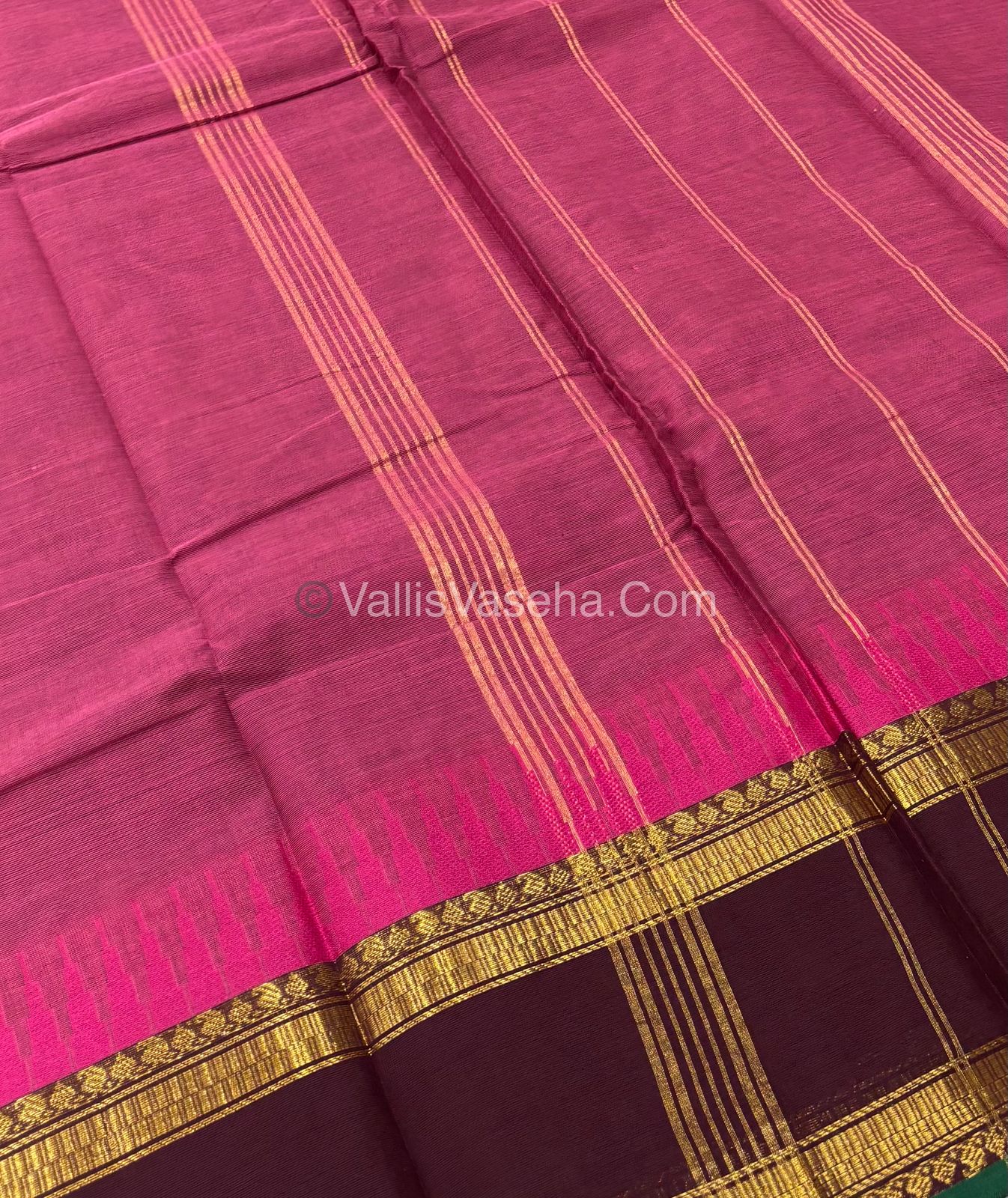 Kanchi Cotton Saree - VVKCS013