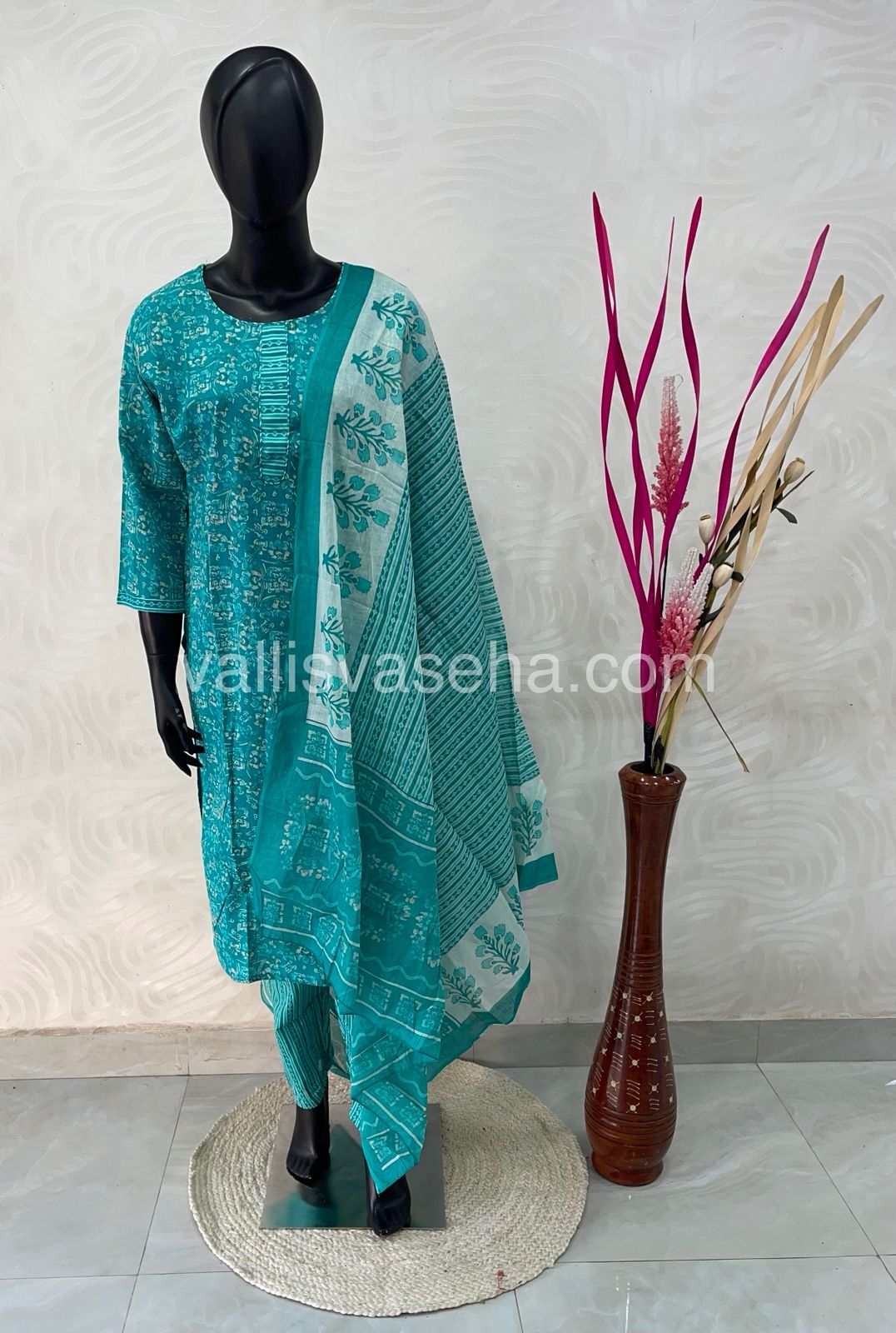 Ready Made - Salwar, Kameez & Duppatta(3pc) - Printed - VVRBS002