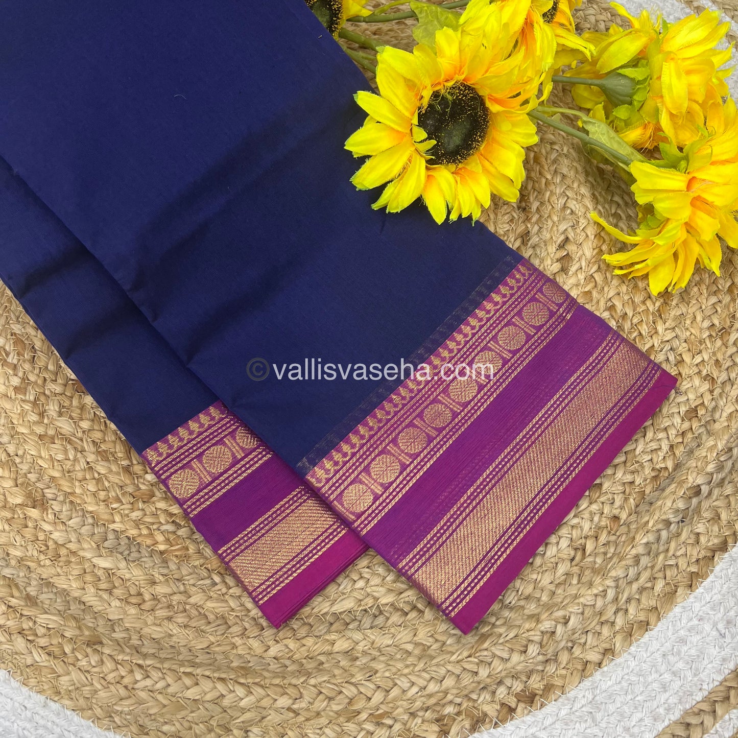 Kanchi Cotton Saree - VVKCS009