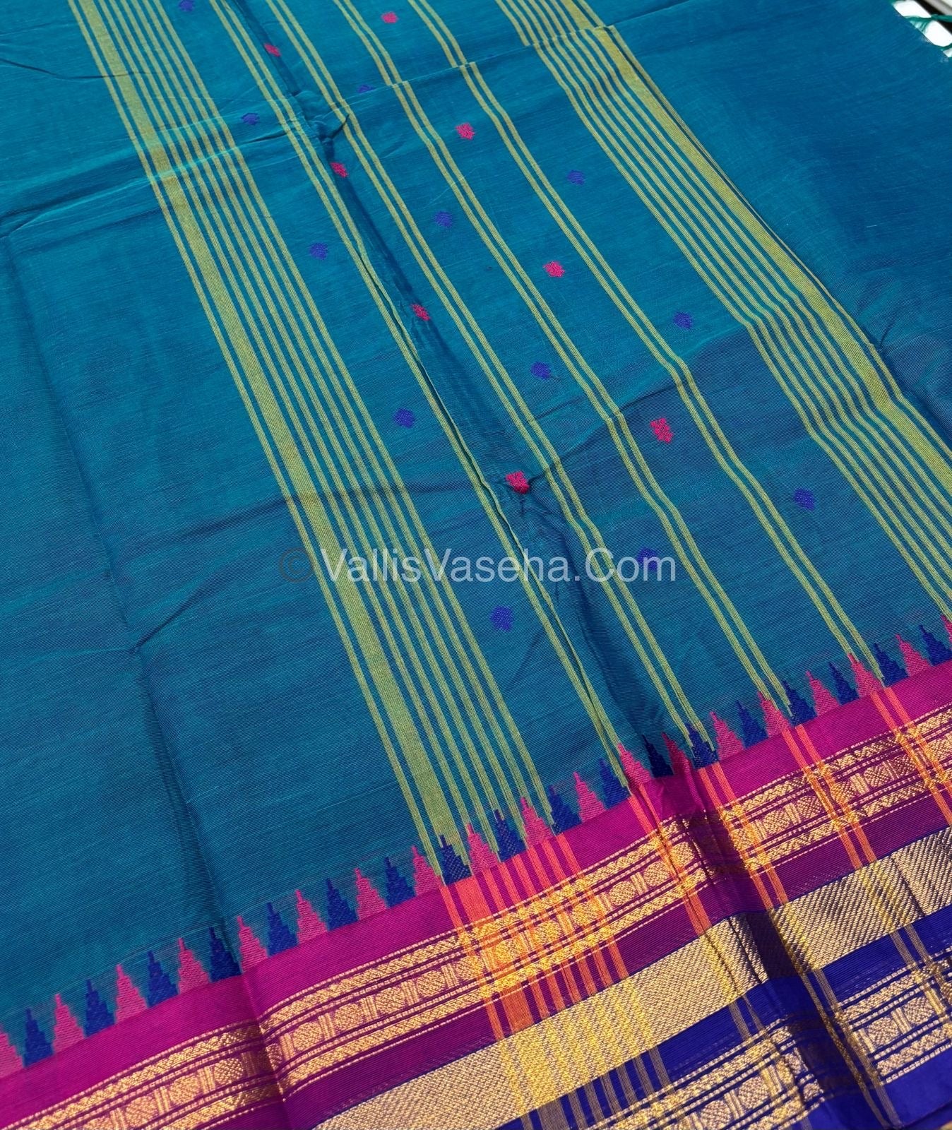 Kanchi Cotton Saree - VVKCS017