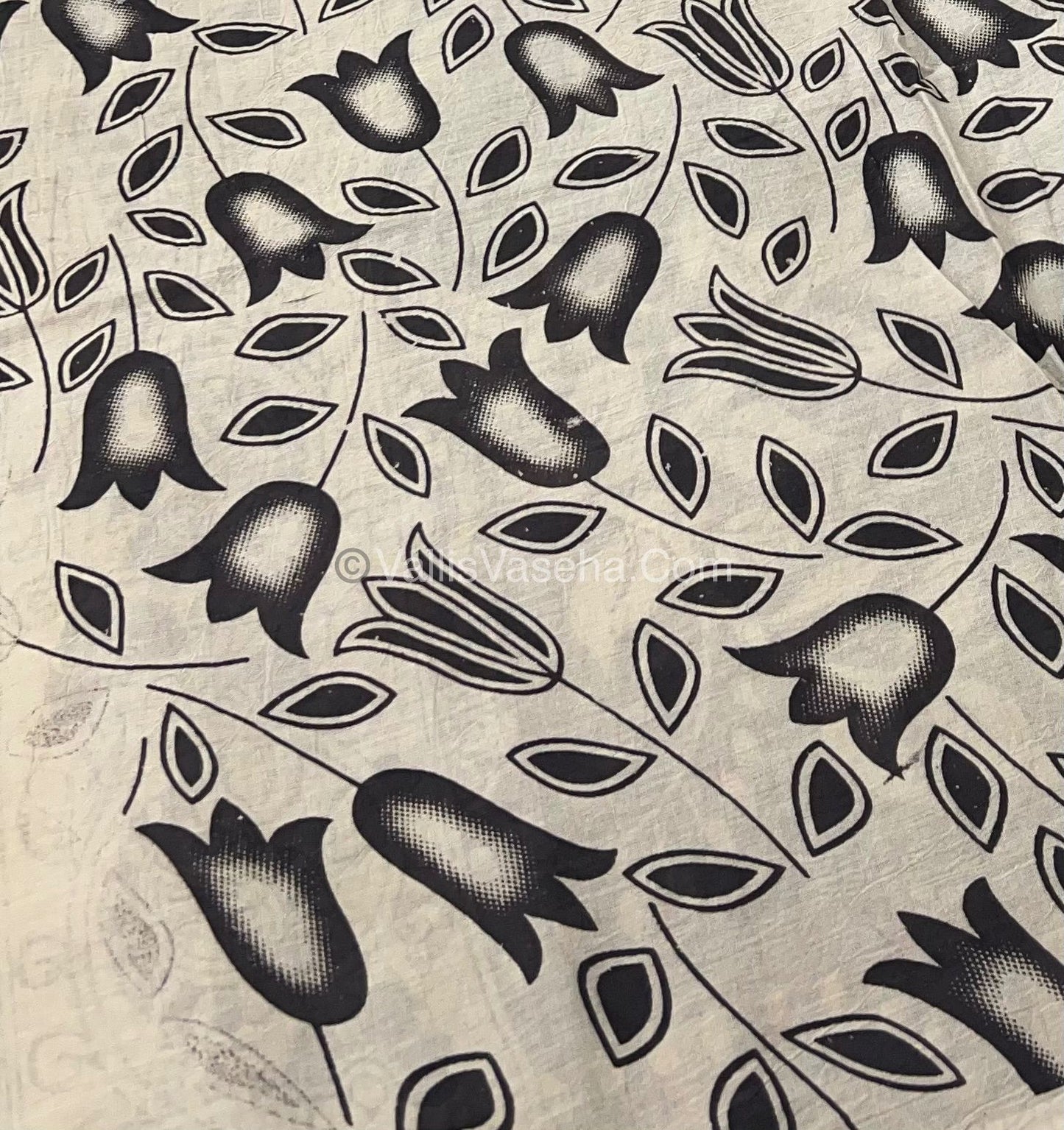 Pure Kalamkari Cotton Saree - VVPKC002