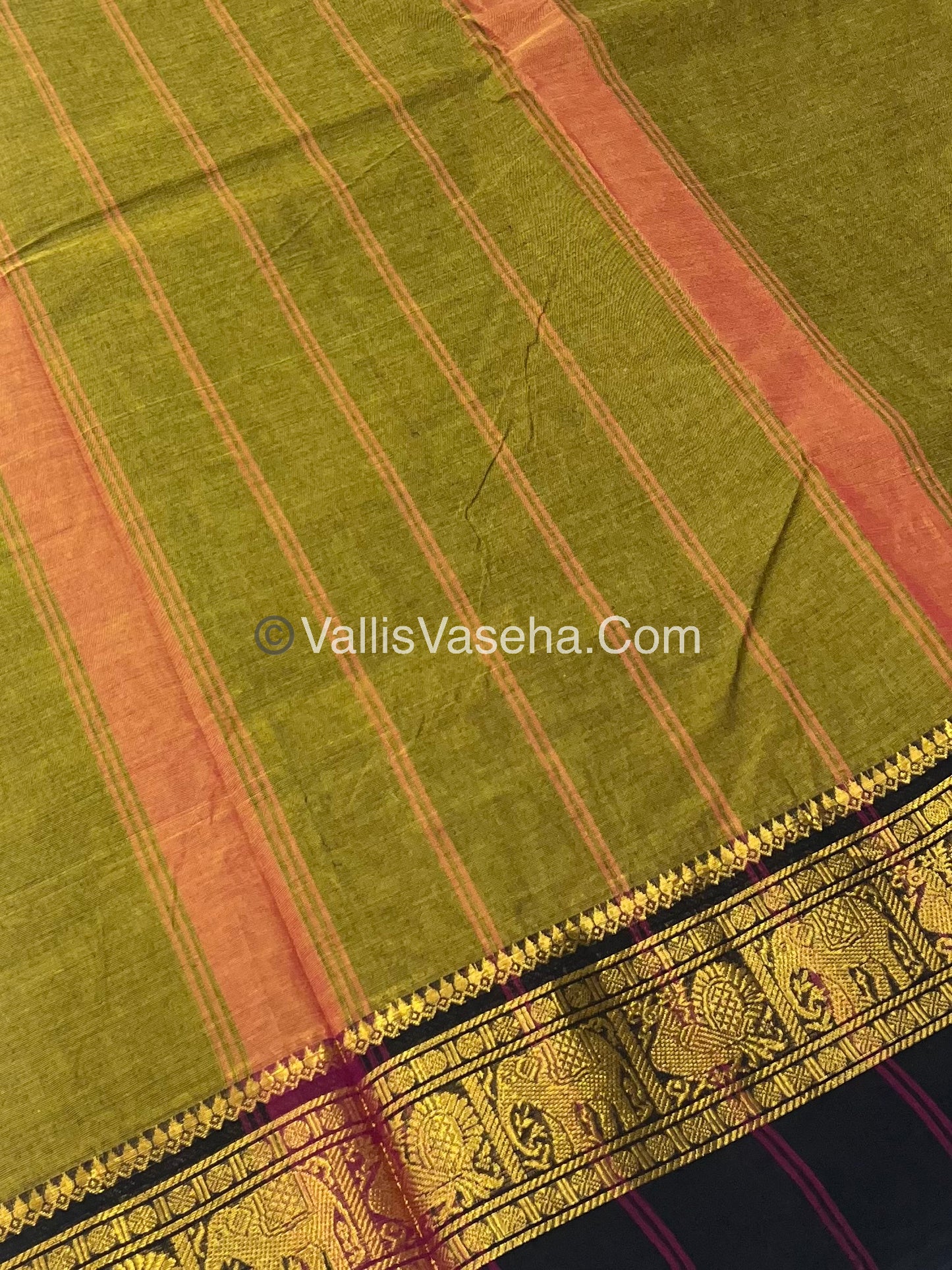 10 Yards - Kanchi Cotton Saree - VVKC901