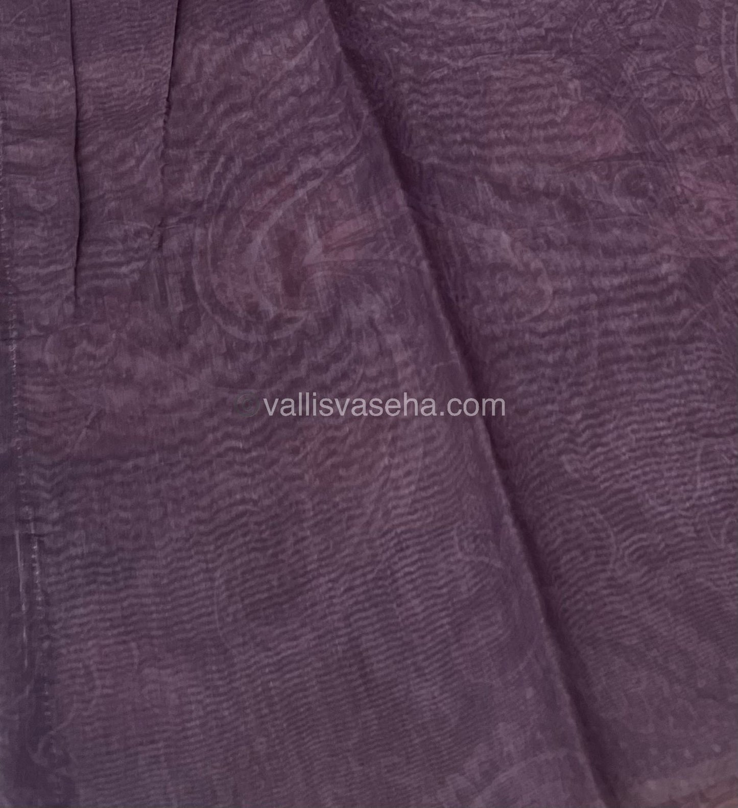 Semi Chanderi Saree - Digital Printed - VVSCD001