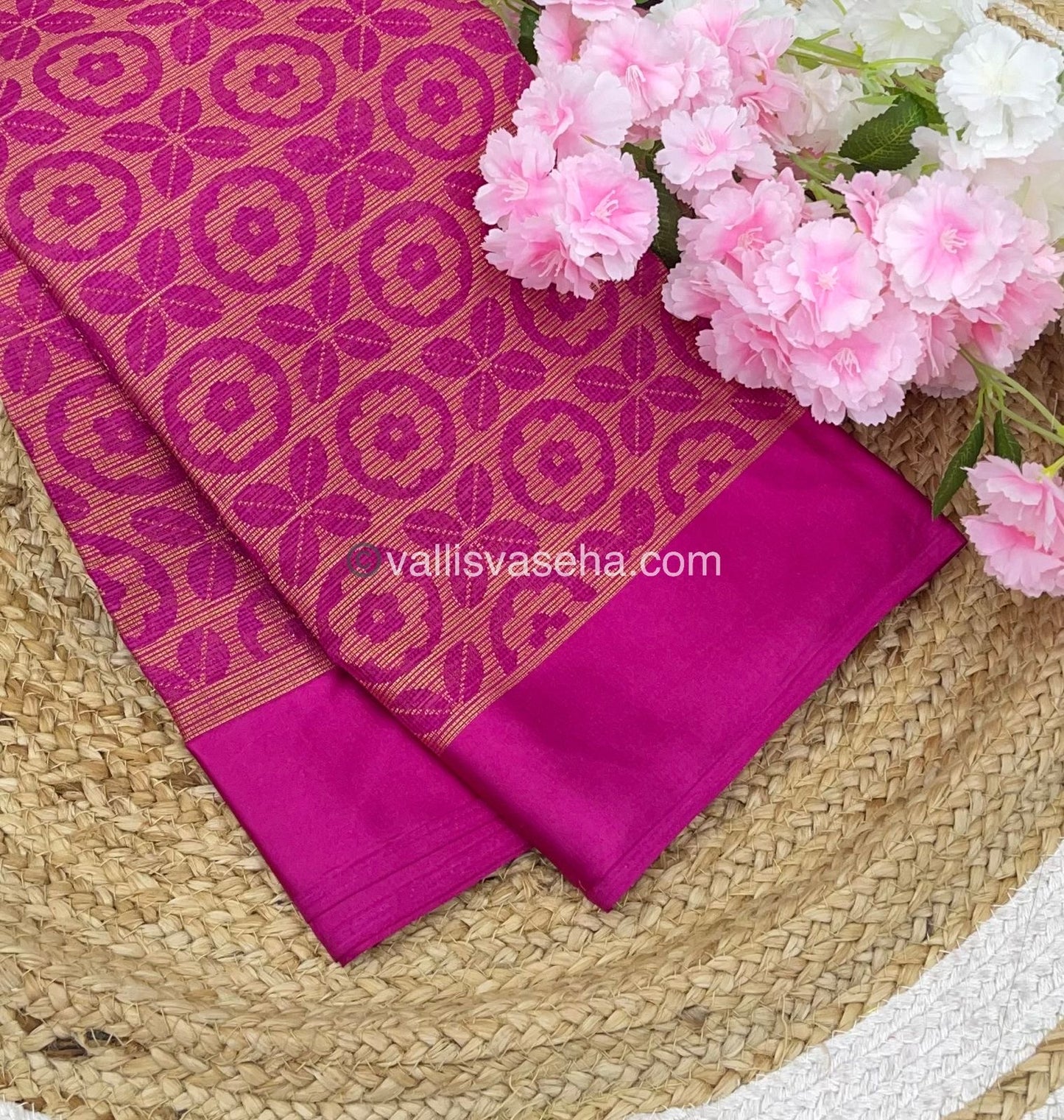 Mixed Cotton Brasso Saree - VVBS001
