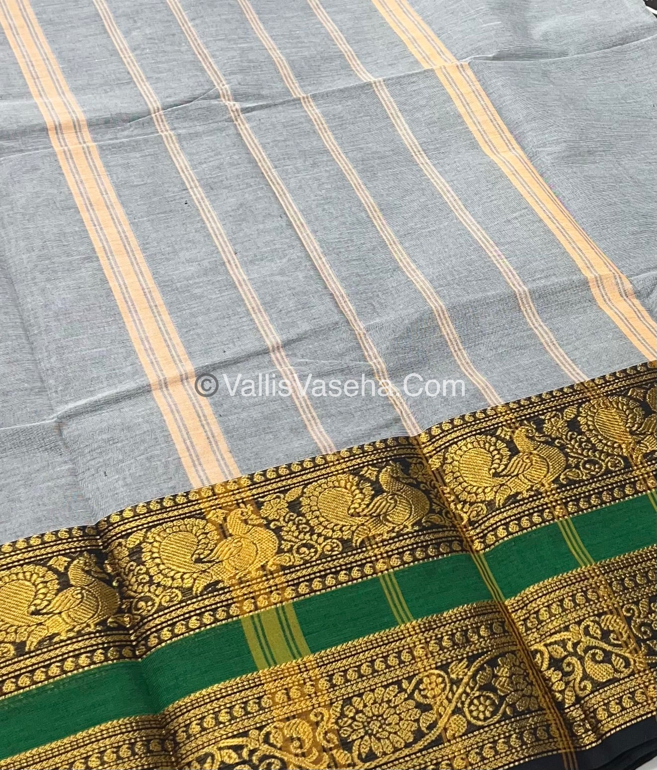 Kanchi Cotton Saree - VVKCS015