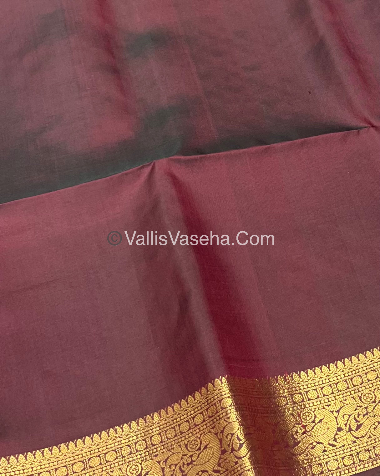Pure Soft Silk Saree - Kanchi Border - VVPSS033