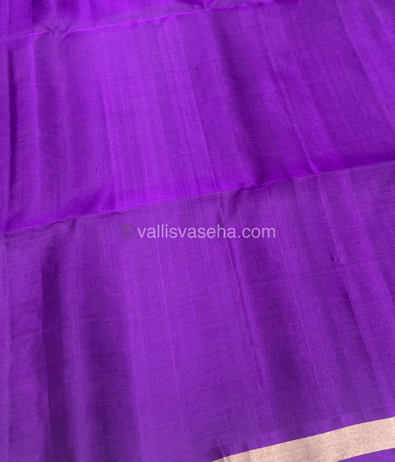 Pure Soft Silk Saree -Half Gold Zari Border - VVPSS032