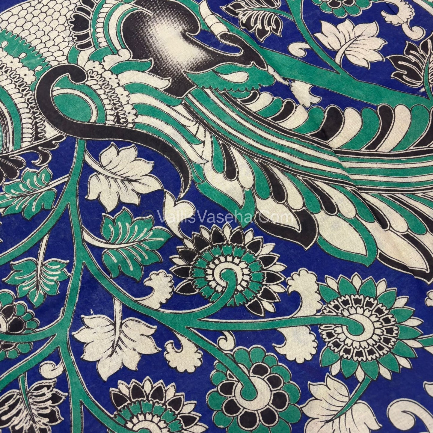 Pure Kalamkari Cotton Saree - VVPKC002