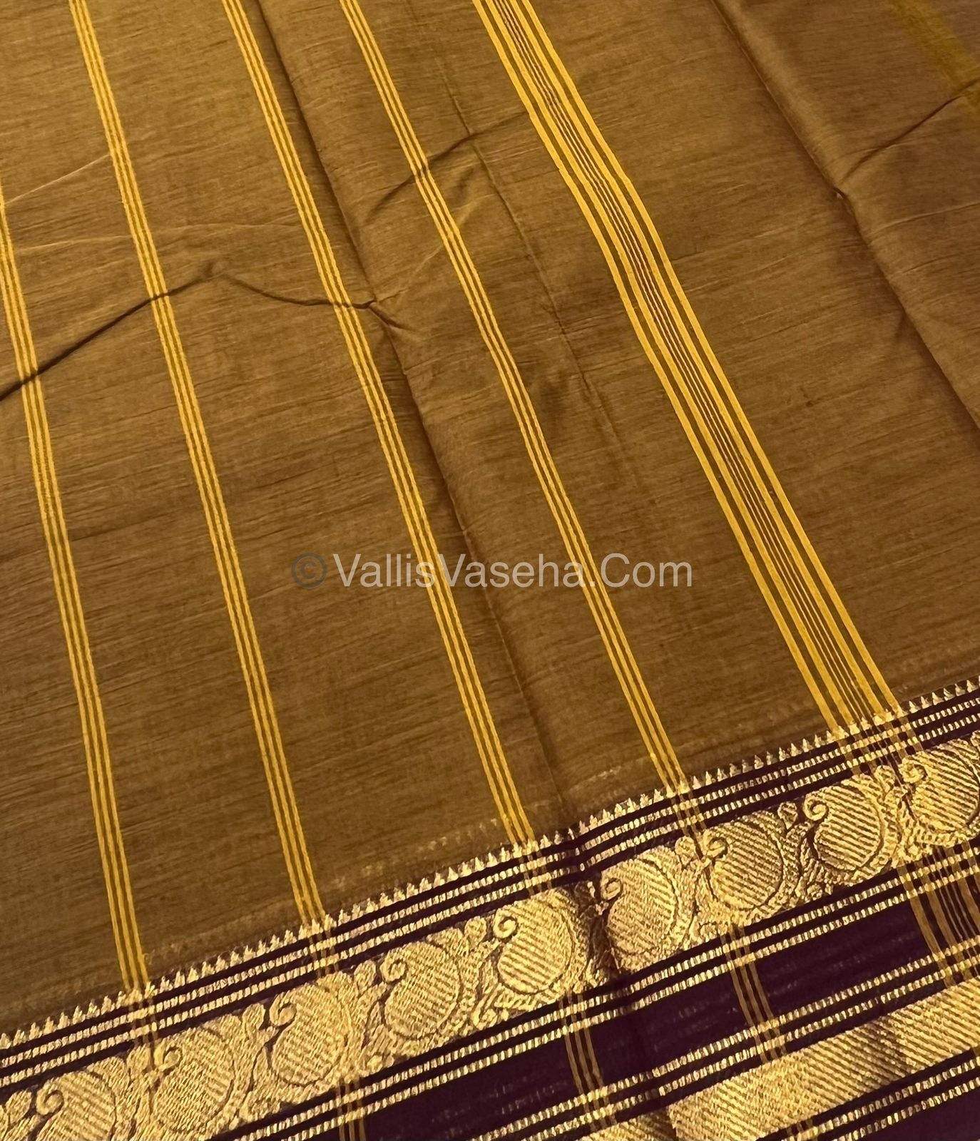 10 Yards - Kanchi Cotton Saree - VVKC901