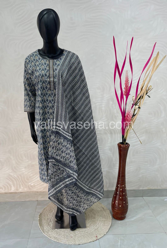 Ready Made - Salwar, Kameez & Duppatta(3pc) - Printed - VVRBS002