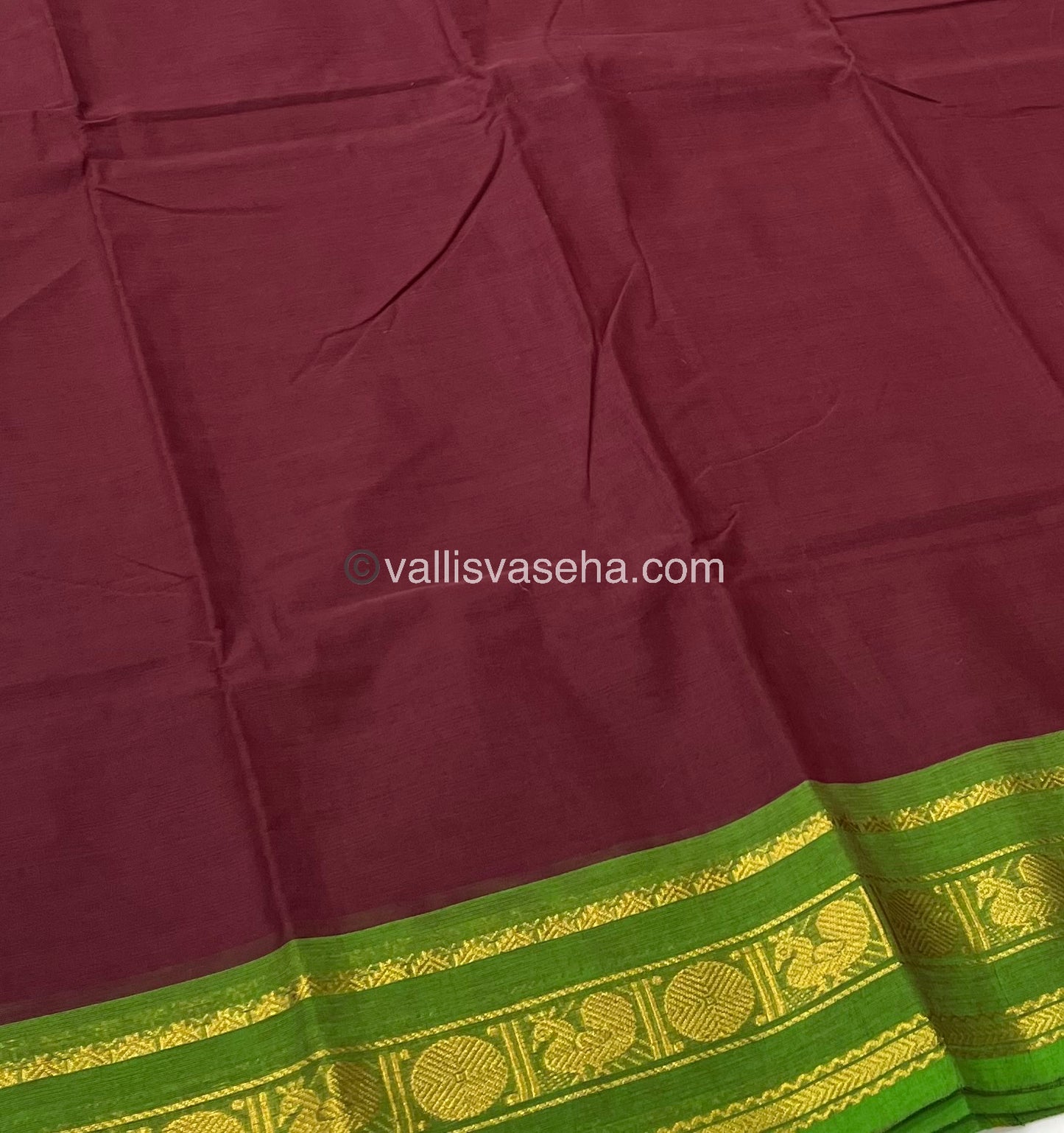 Kanchi Cotton Saree - VVKCS009