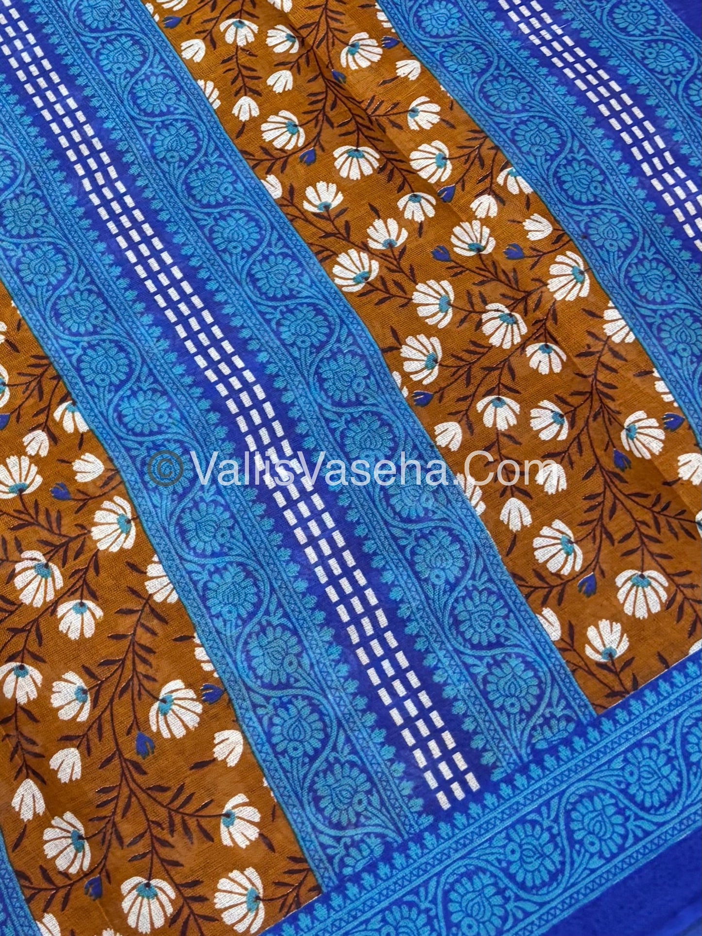 Pure Cotton Voile Saree | VVPVC001