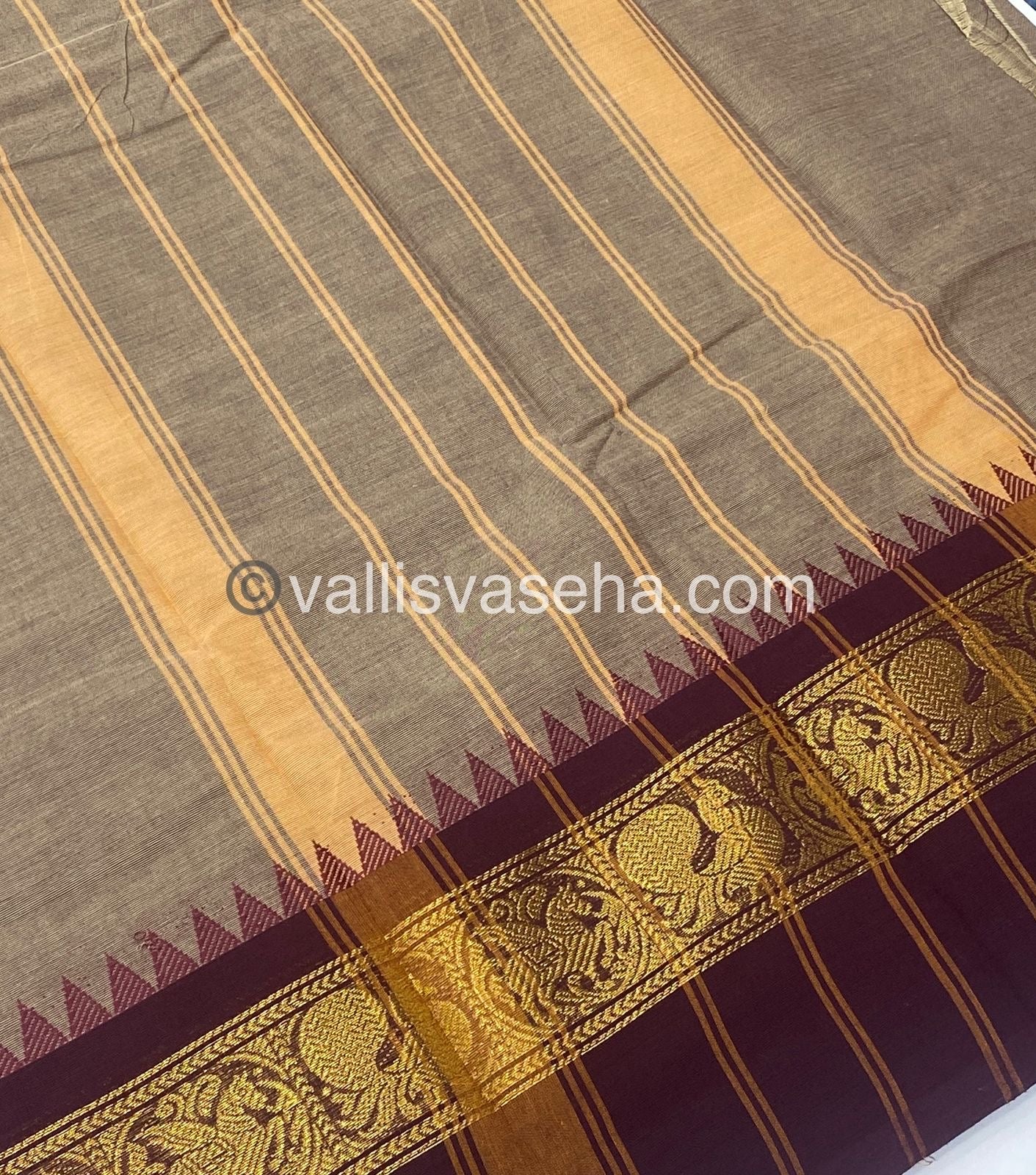 Kanchi Cotton Saree - VVKCS007