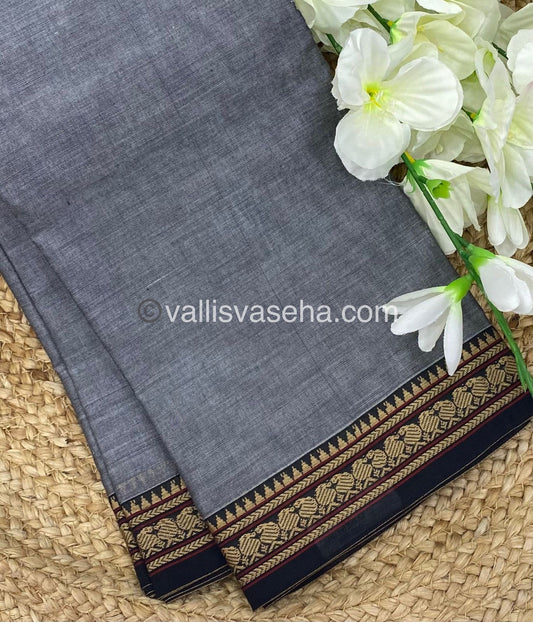 Narayanapet Mercerised Cotton Saree - VVNMC001