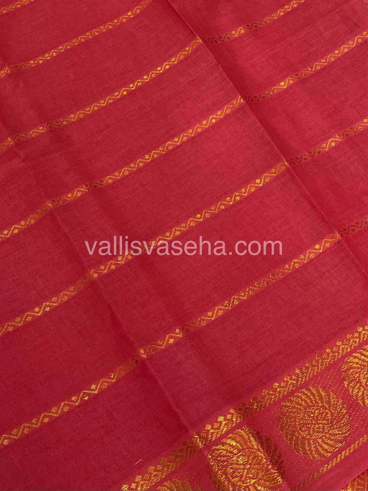 Sungudi Cotton Saree - Kolam Print - VVSKP002