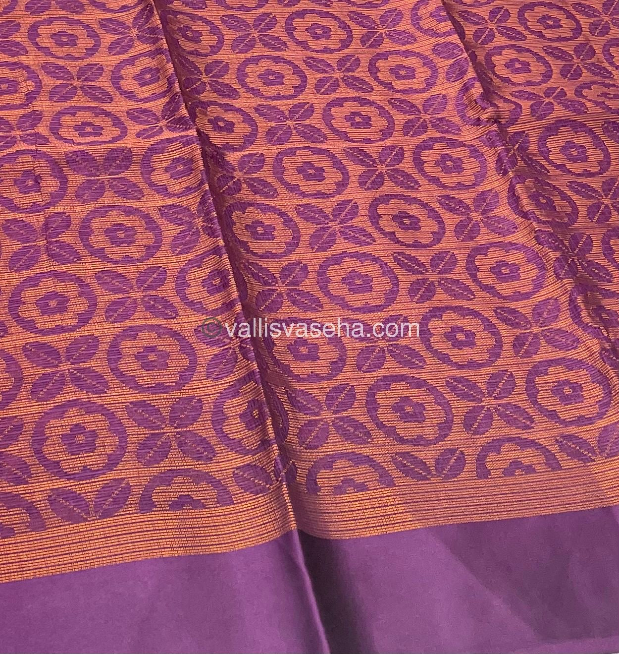Mixed Cotton Brasso Saree - VVBS001